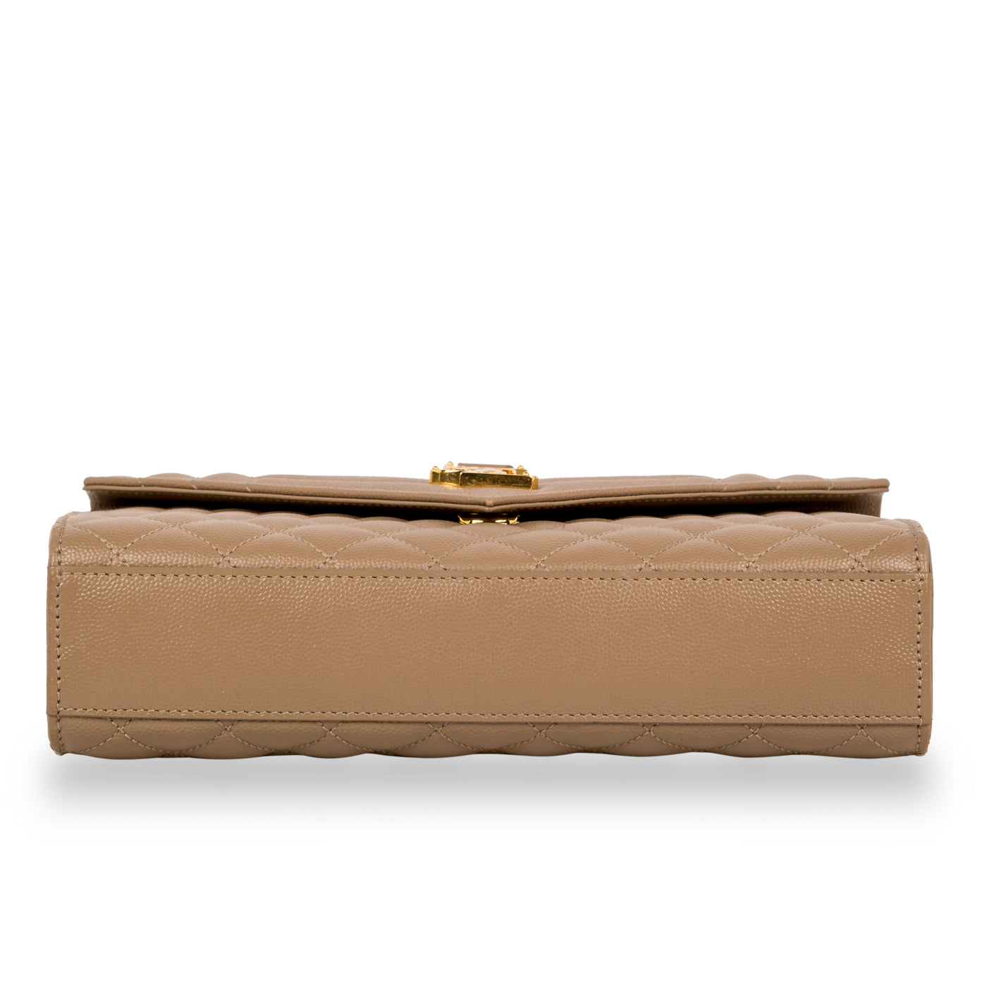 Saint Laurent Mixed Quilted Leather Satchel Bag