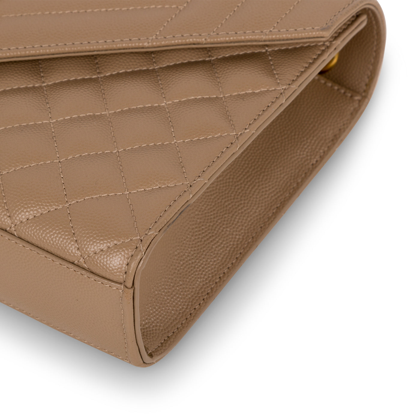 Saint Laurent Mixed Quilted Leather Satchel Bag