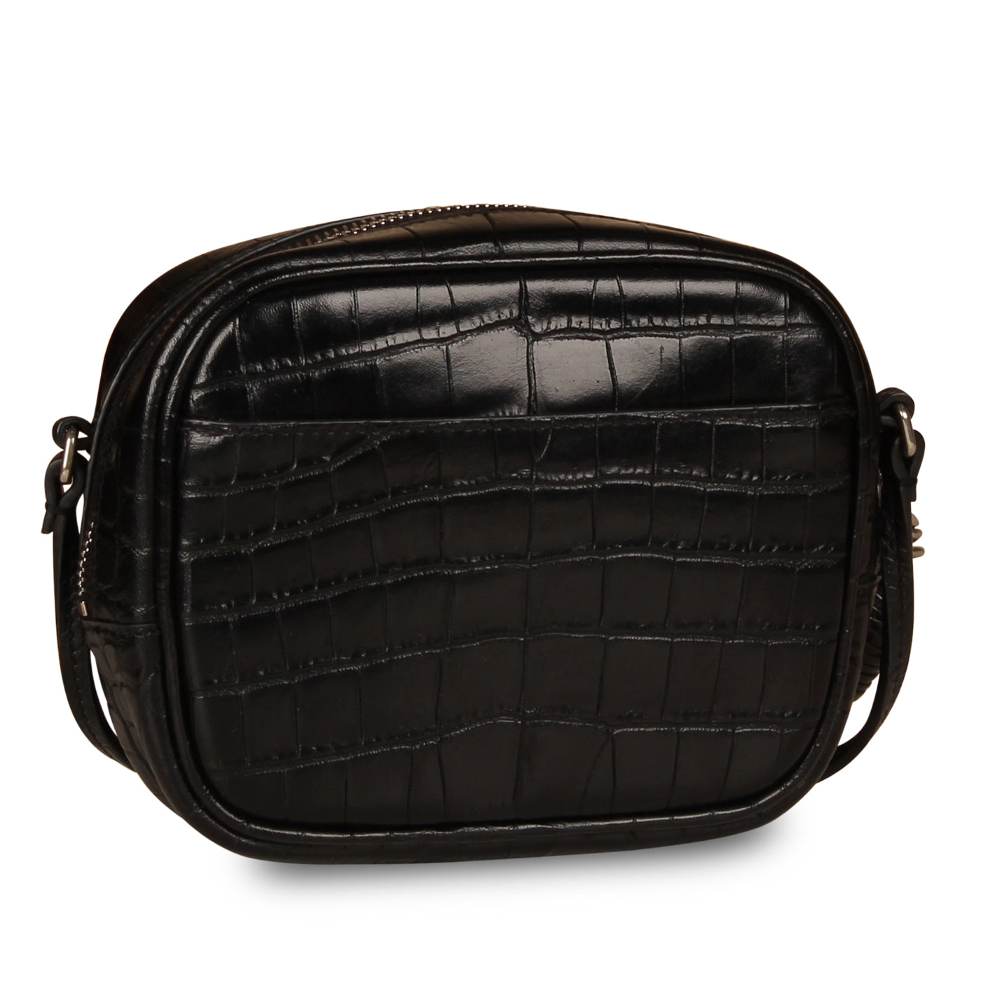 Saint Laurent Small Lou Camera Bag- Croc Embossed