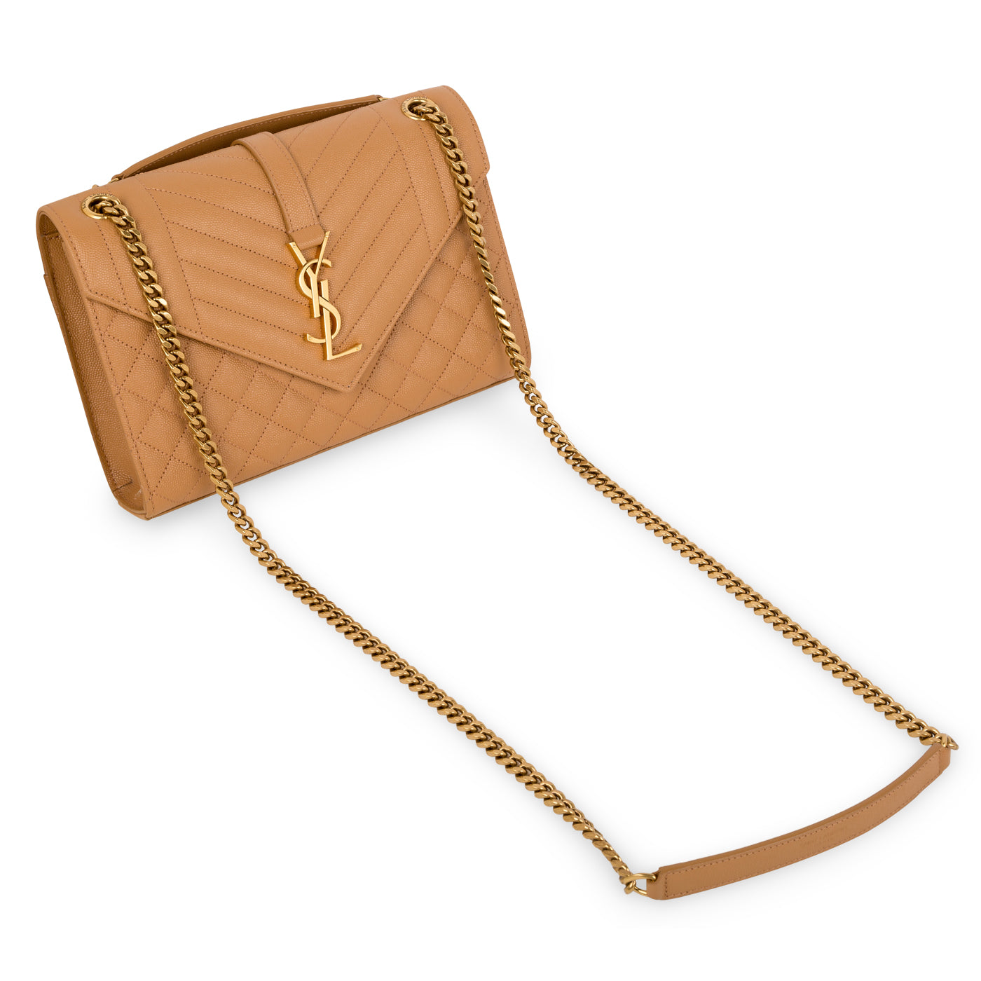Saint Laurent Small Monogram Mix Matelasse Shoulder Bag