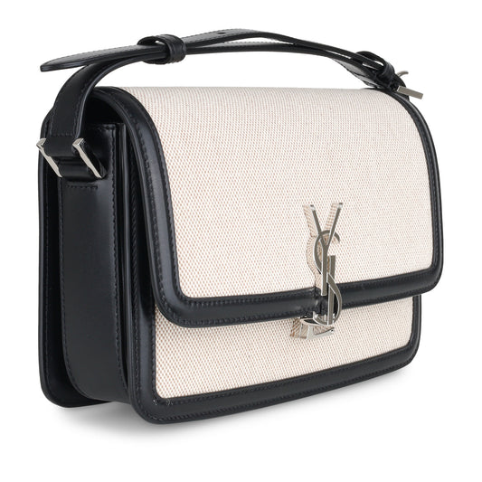Saint Laurent Solferino Canvas Bag