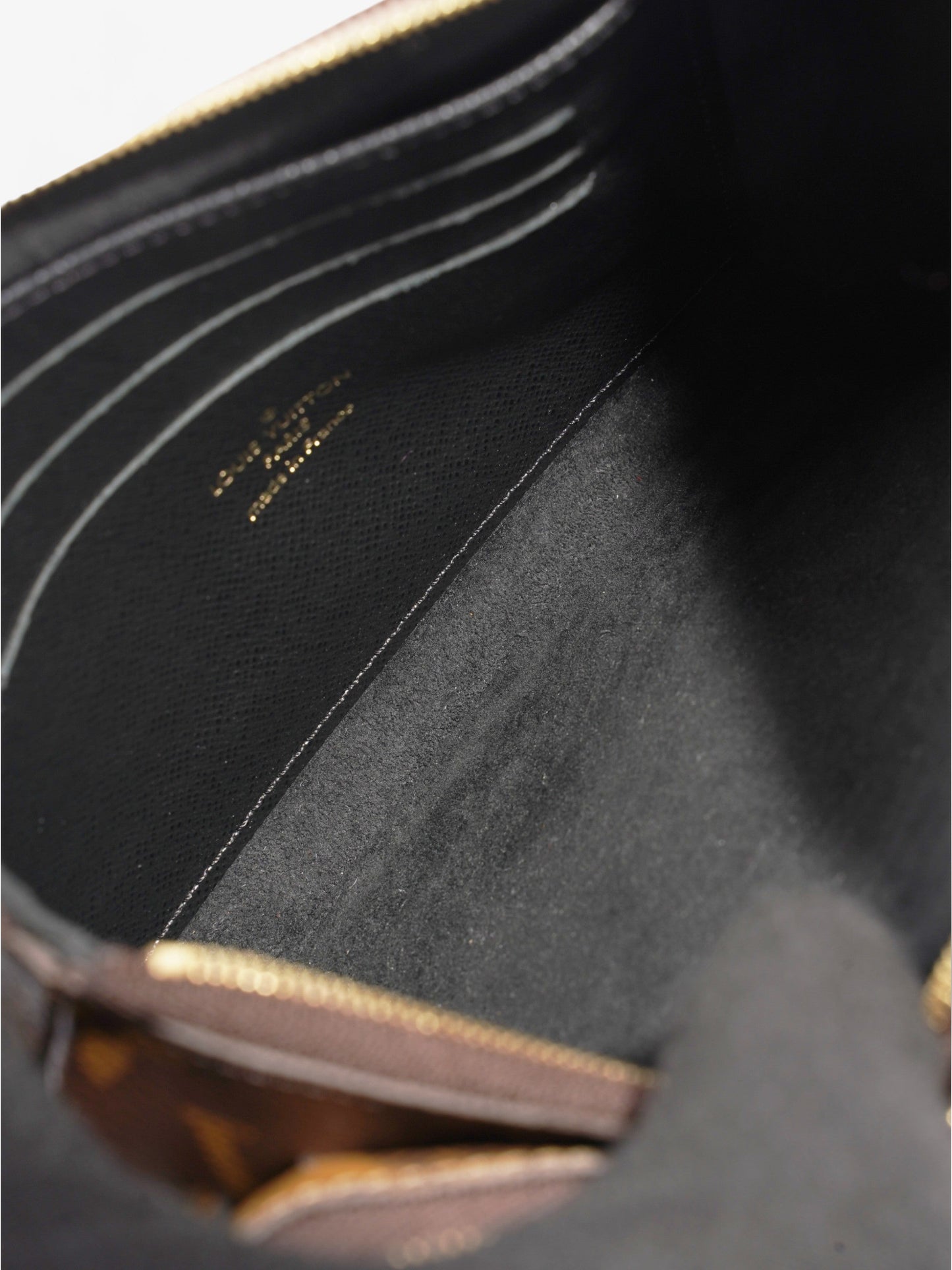 Louis Vuitton Reverse Pochette Double Zip Monogram Canvas