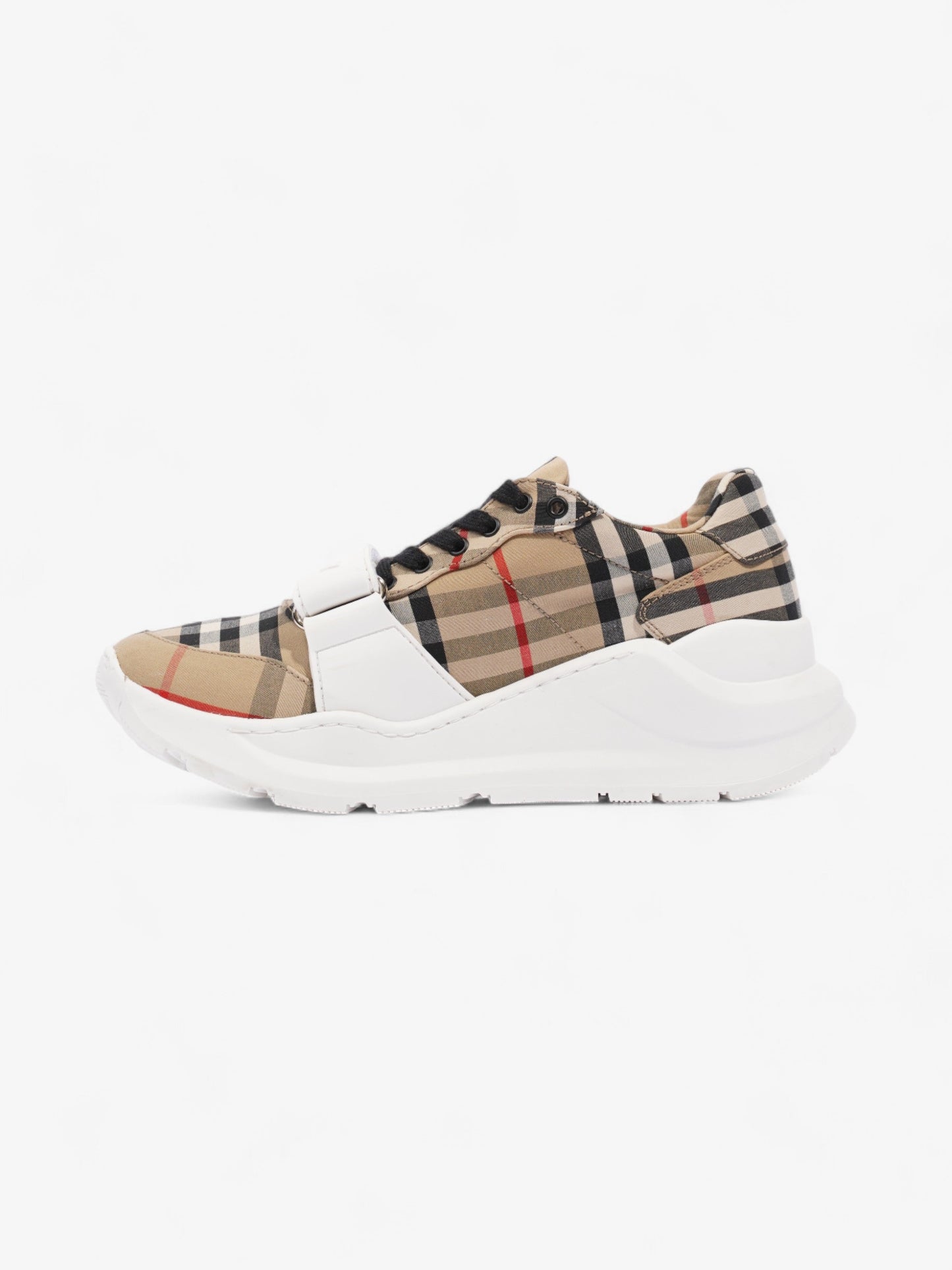Burberry Regis sneakers Check / White Canvas EU 36 UK 3