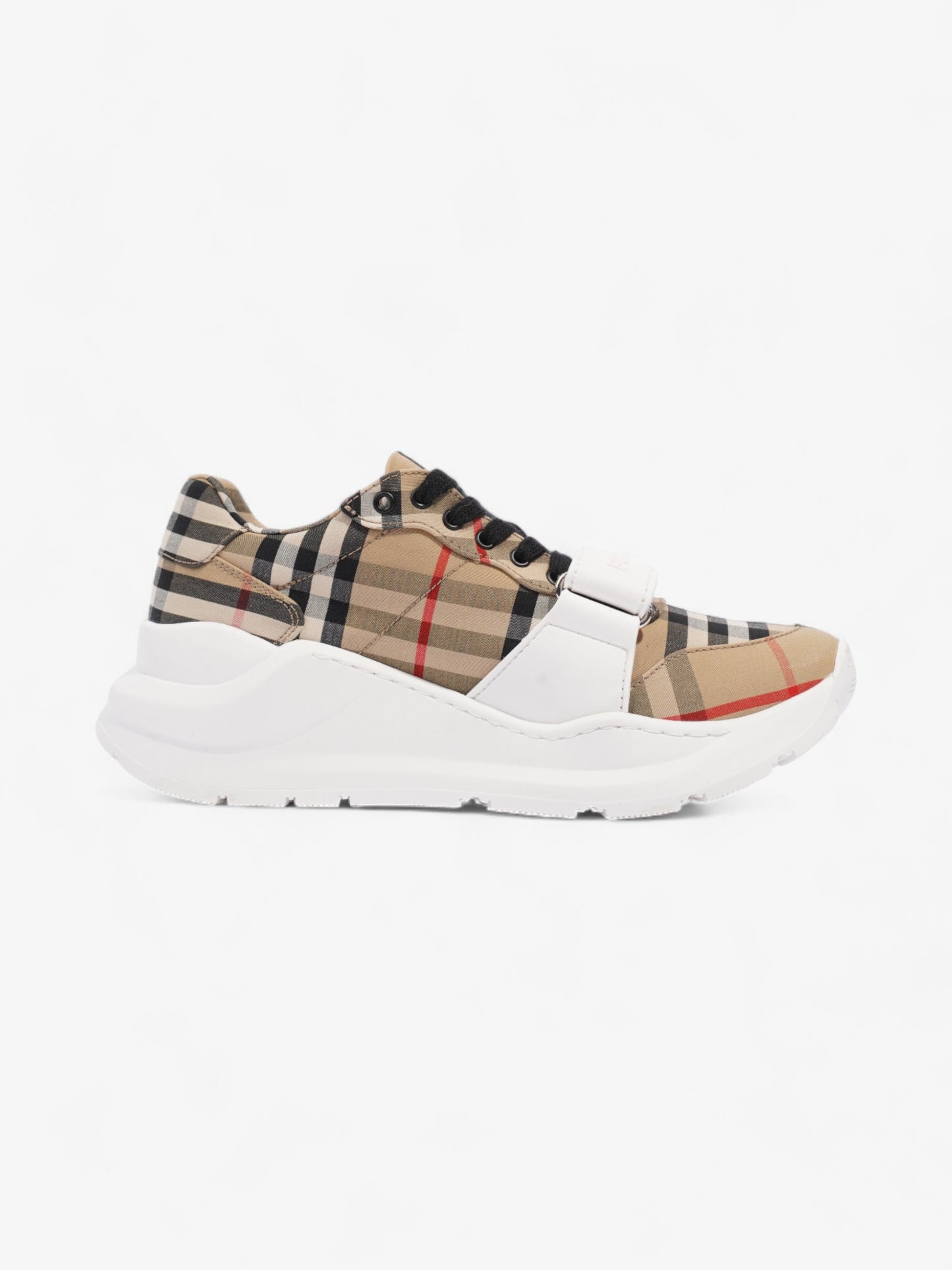 Burberry Regis sneakers Check / White Canvas EU 36 UK 3