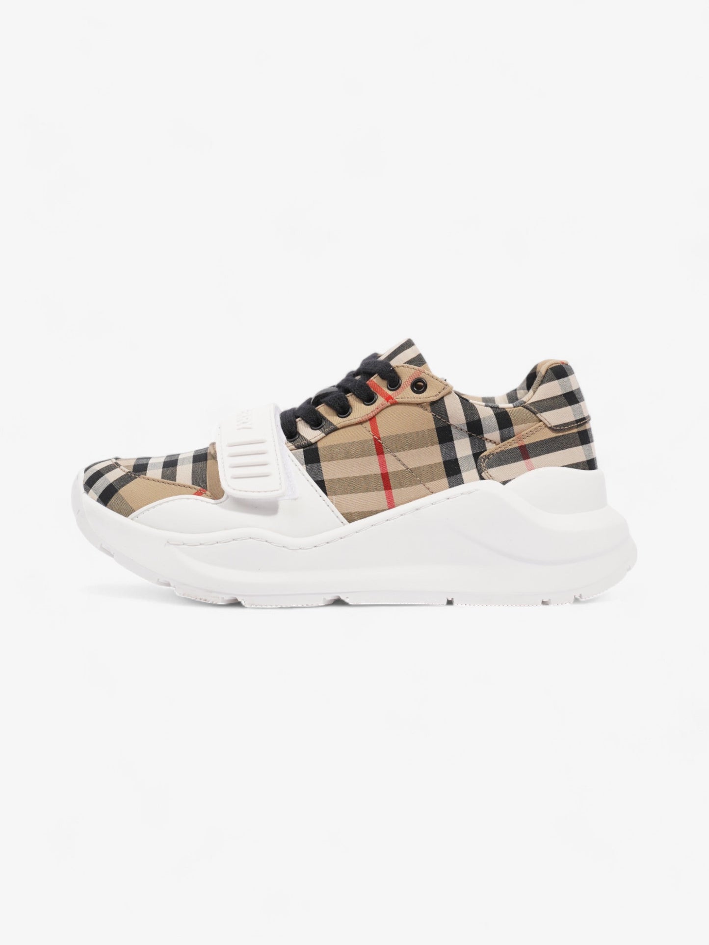 Burberry Regis sneakers Check / White Canvas EU 36 UK 3