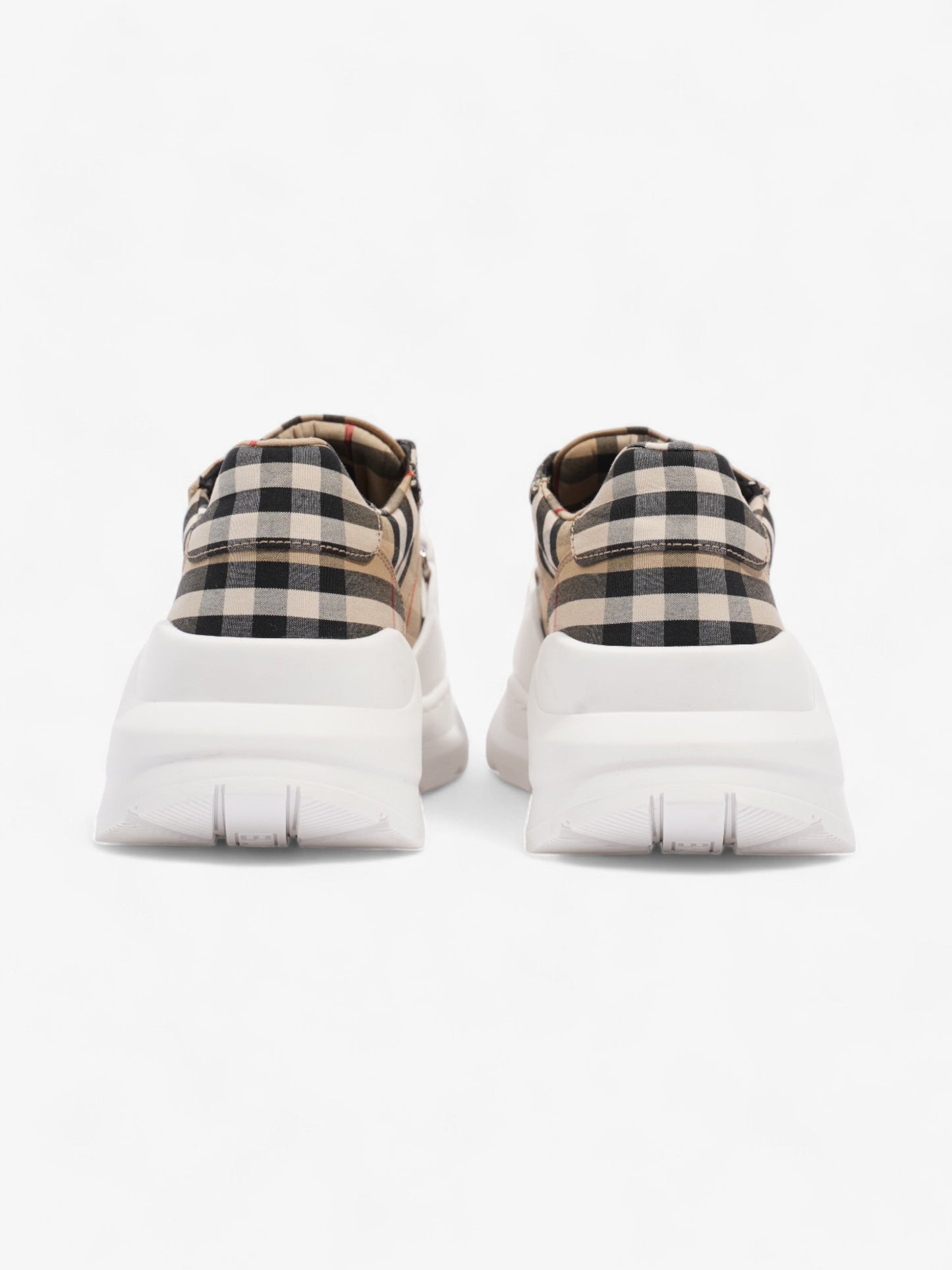 Burberry Regis sneakers Check / White Canvas EU 36 UK 3