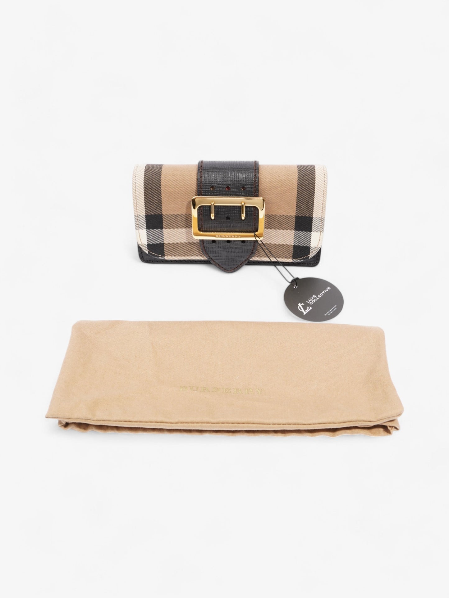 Burberry Madison House Check / Black Canvas