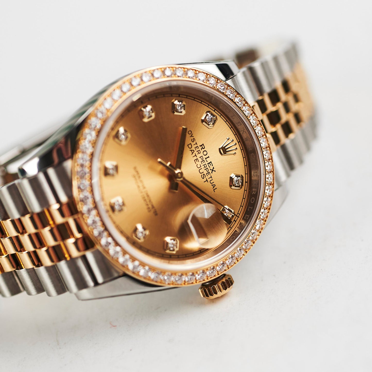 Rolex Datejust 36mm with Diamonds Watch