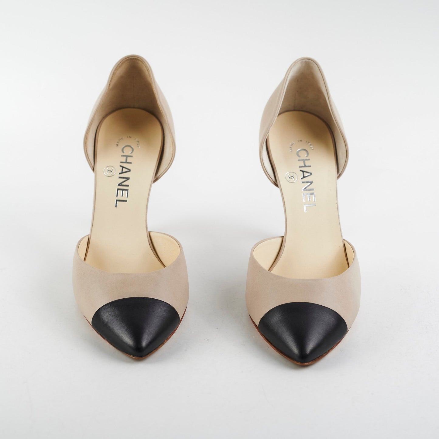 Chanel Heels Cream Size 38.5