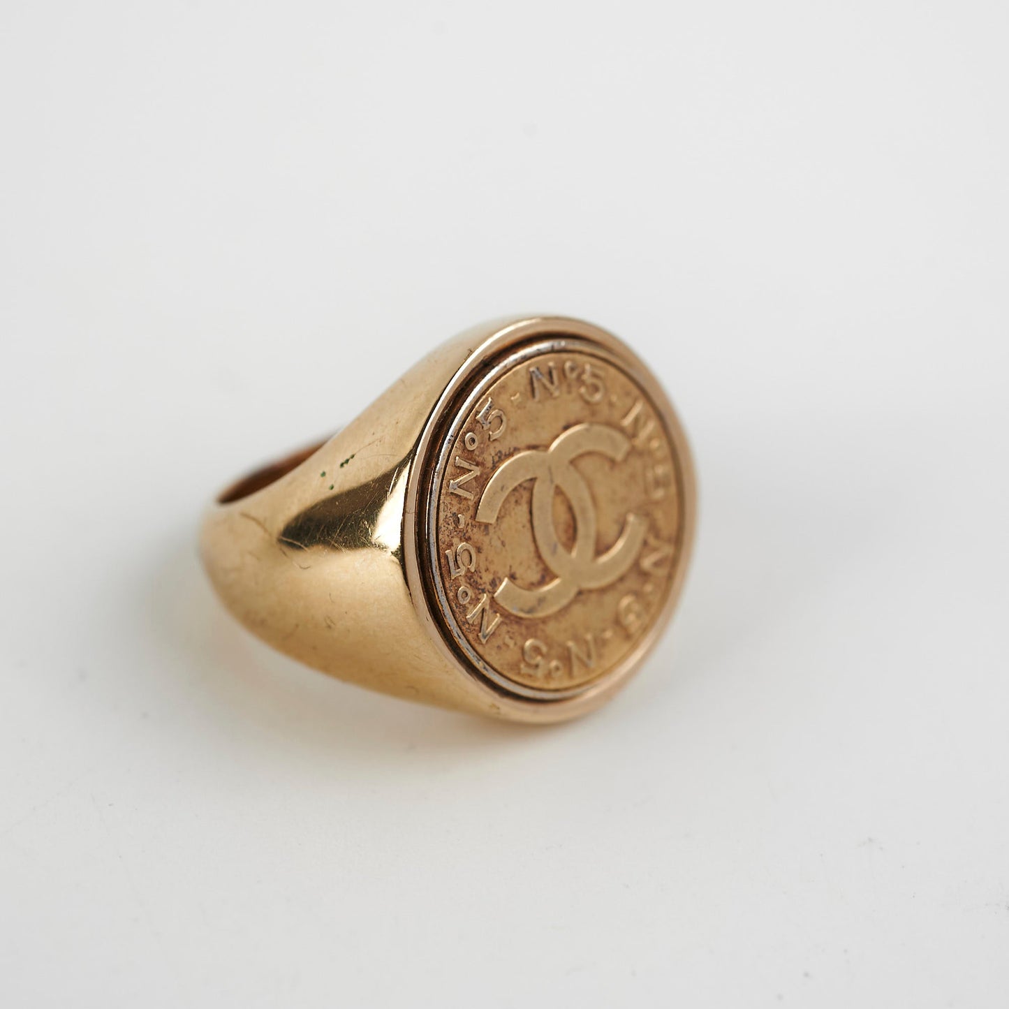 Chanel Gold Ring Costume Jewellery