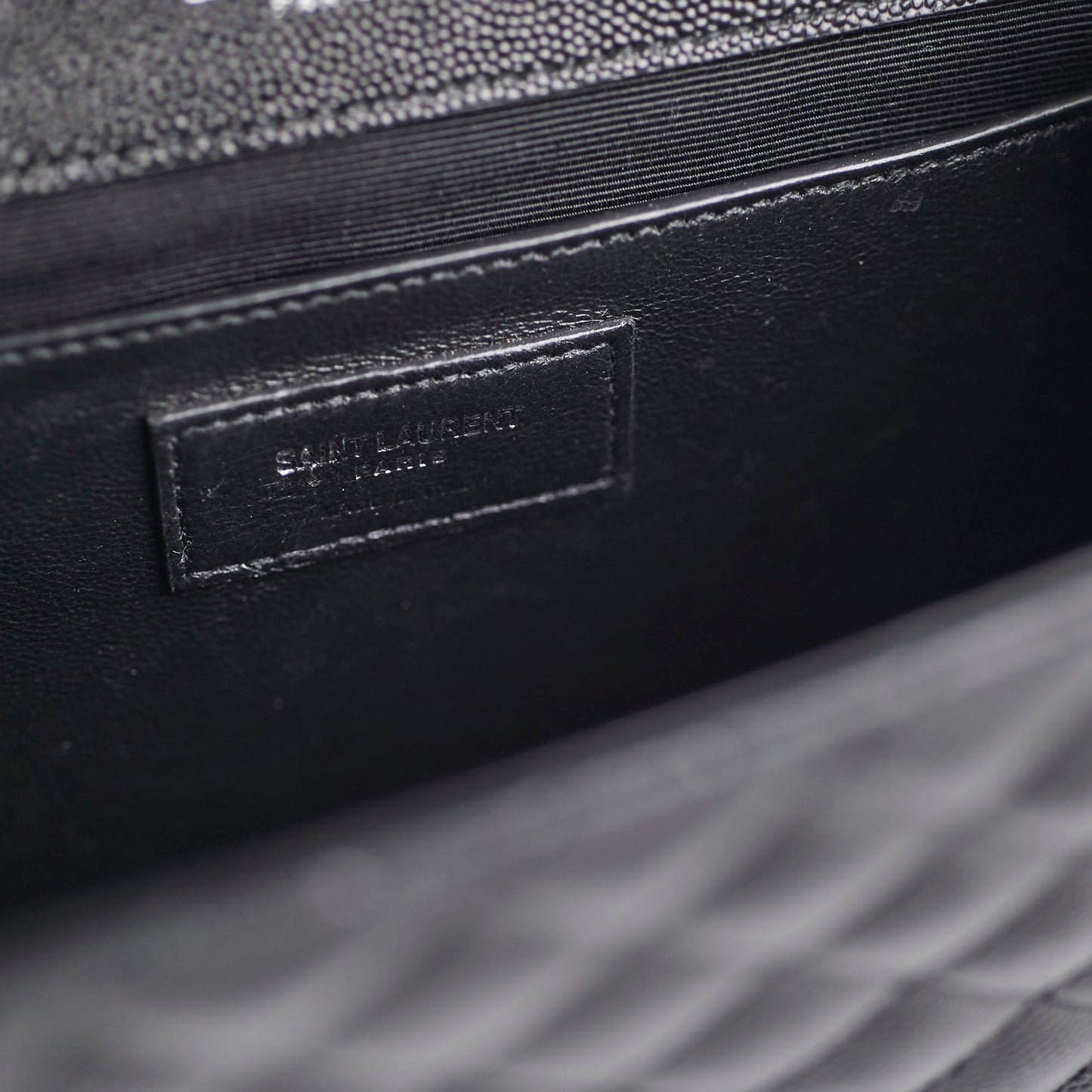 Saint Laurent Envelope Black Shoulder Bag