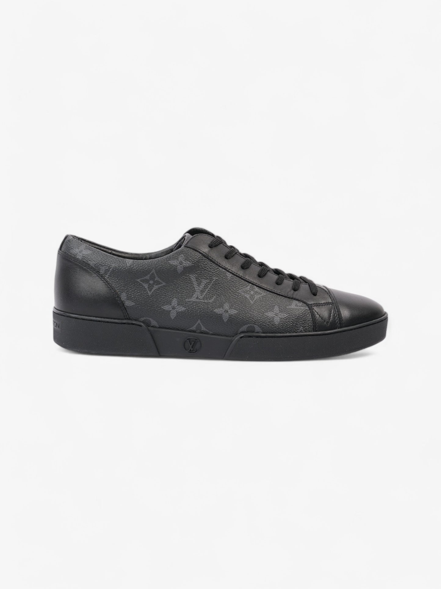 Louis Vuitton Match Up Sneakers Black / Grey Leather EU 42.5 UK 8.5