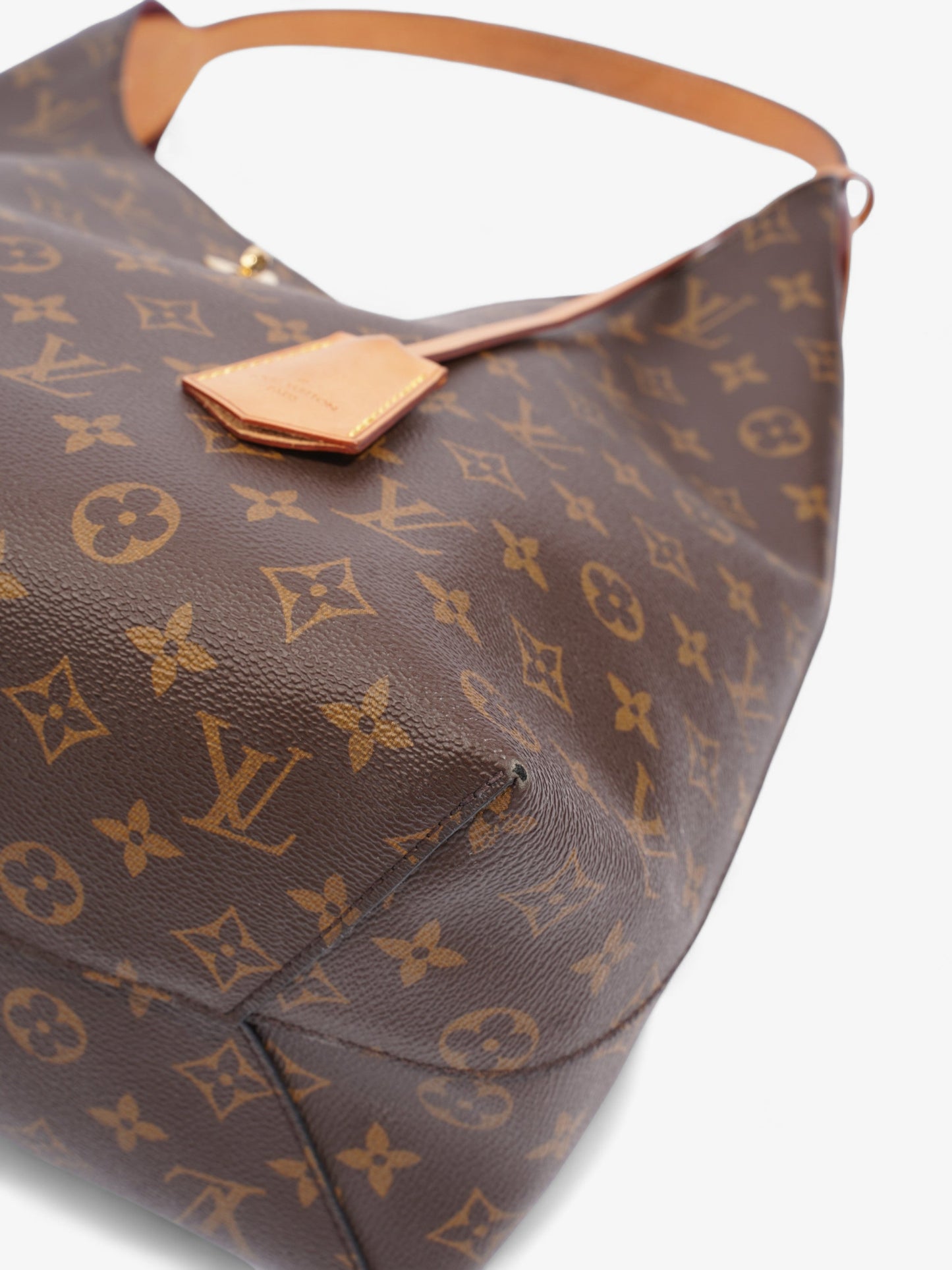 Louis Vuitton Flower Hobo Monogram Coated Canvas