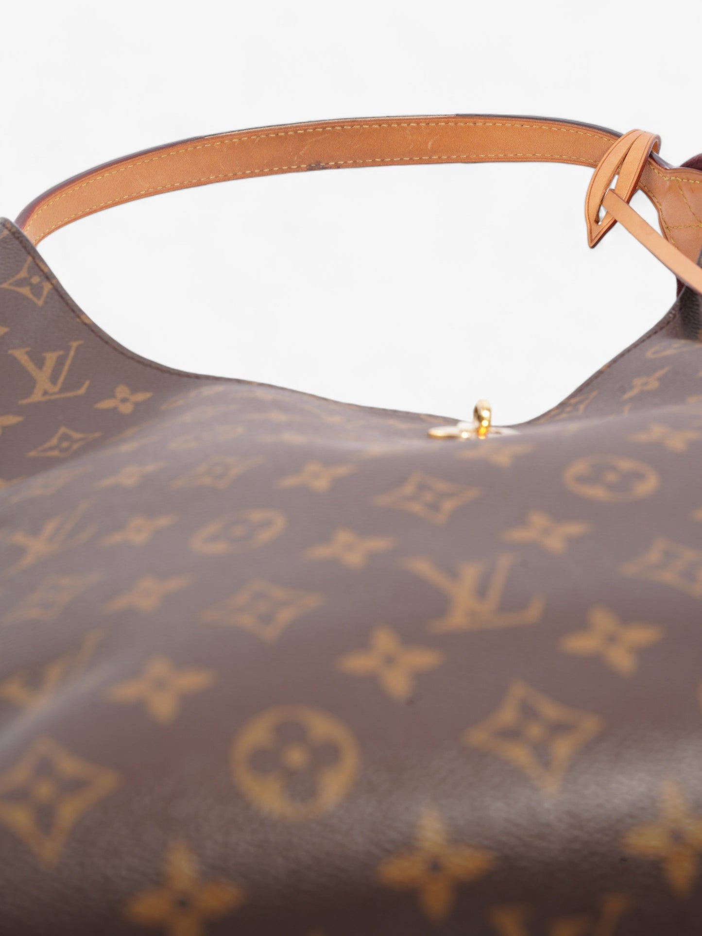 Louis Vuitton Flower Hobo Monogram Coated Canvas