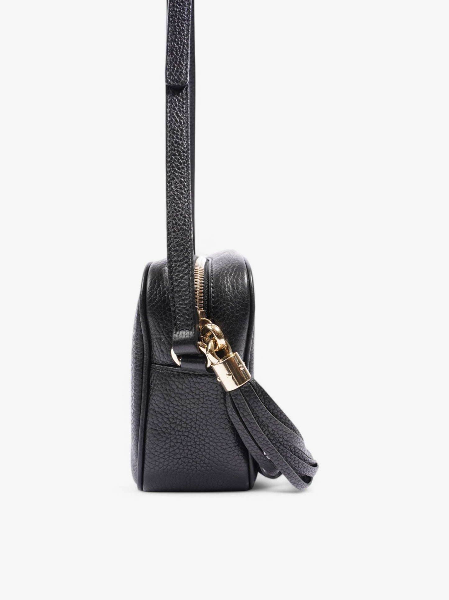 Gucci Soho Disco Bag Black Calfskin Leather Small