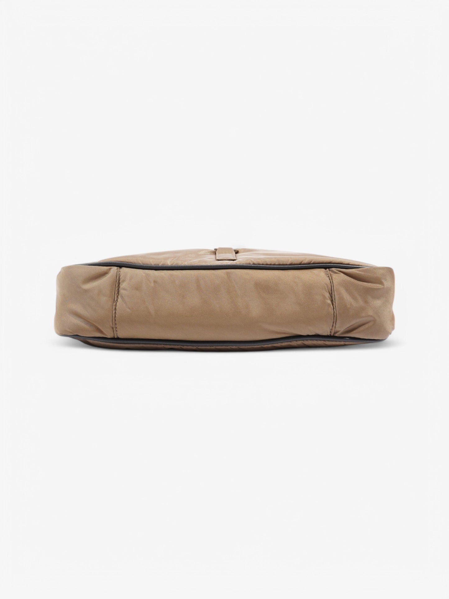 Saint Laurent 5 a 7 Shoulder Bag Khaki Nylon