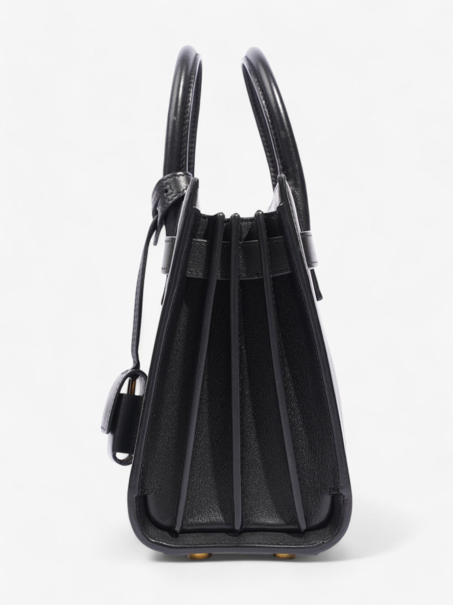 Saint Laurent Sac De Jour Black Leather Nano