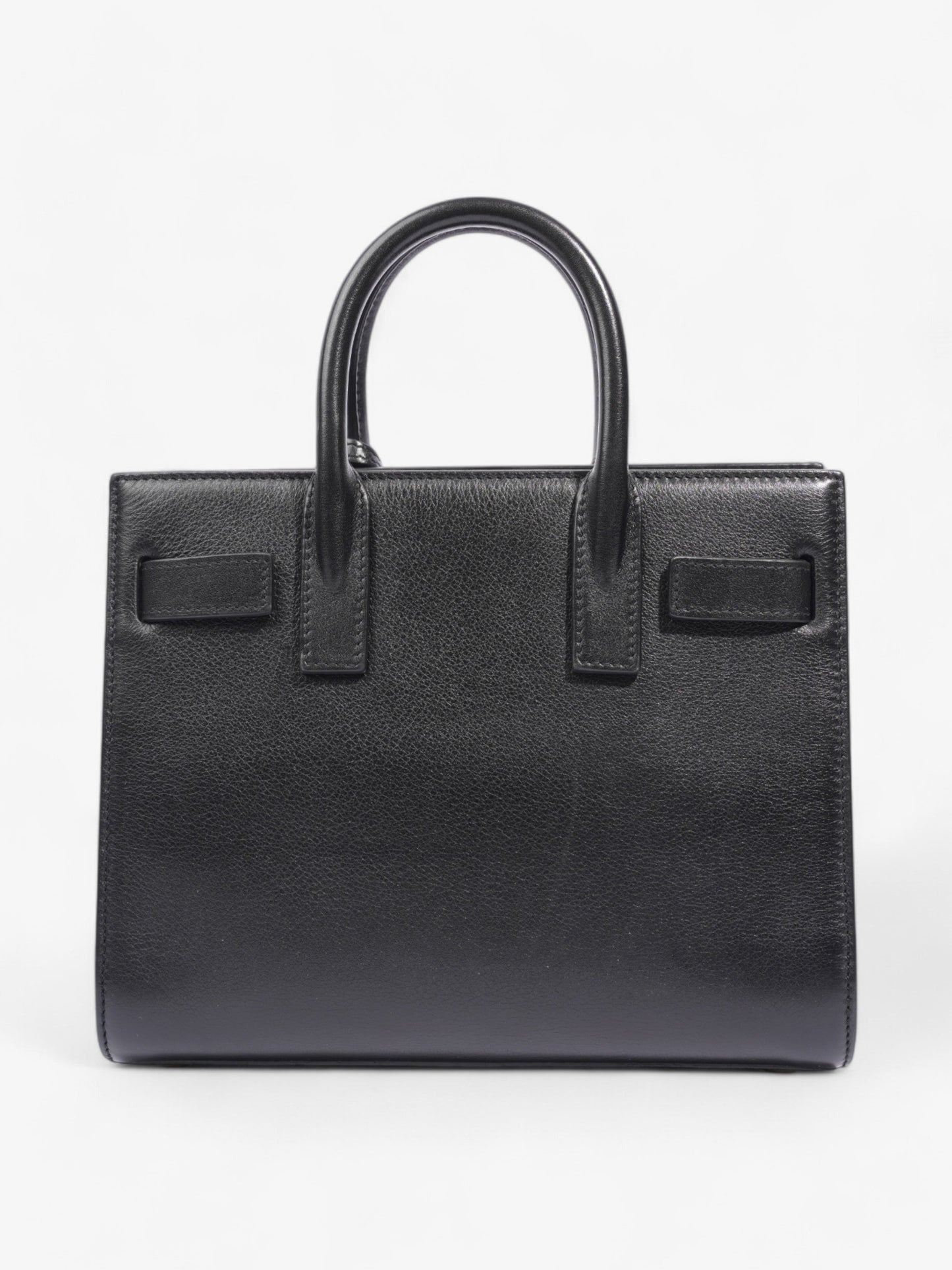 Saint Laurent Sac De Jour Black Leather Nano