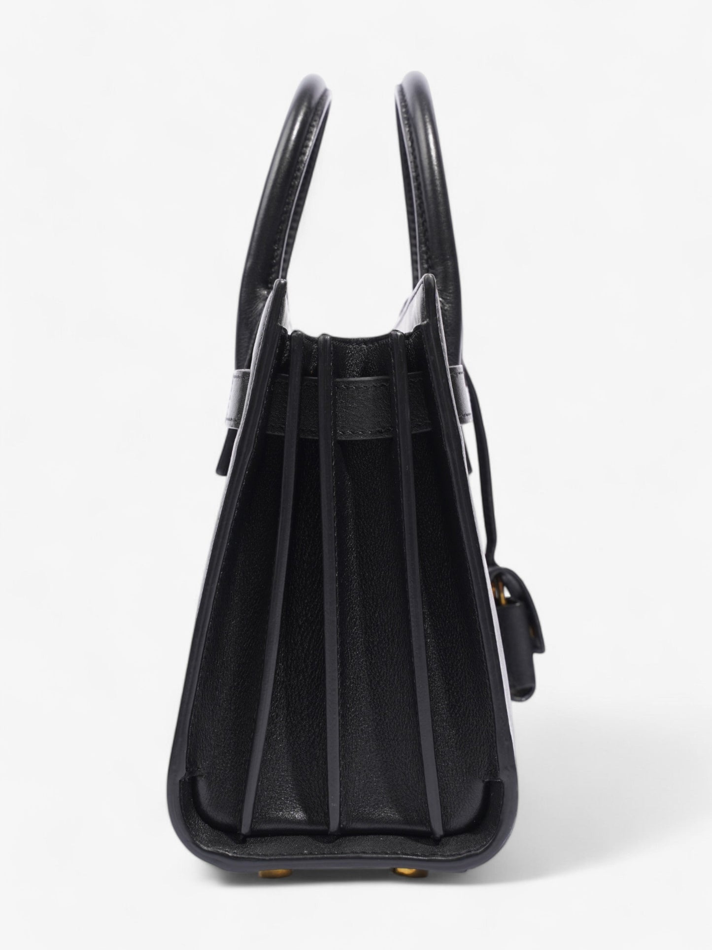 Saint Laurent Sac De Jour Black Leather Nano