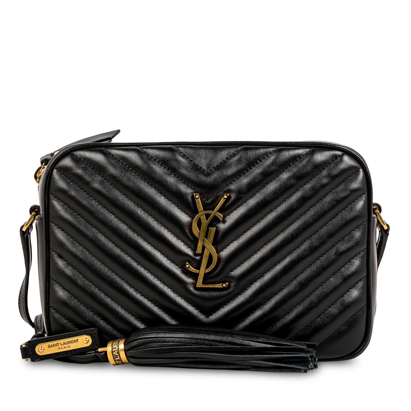 Saint Laurent Lou Crossbody - Black