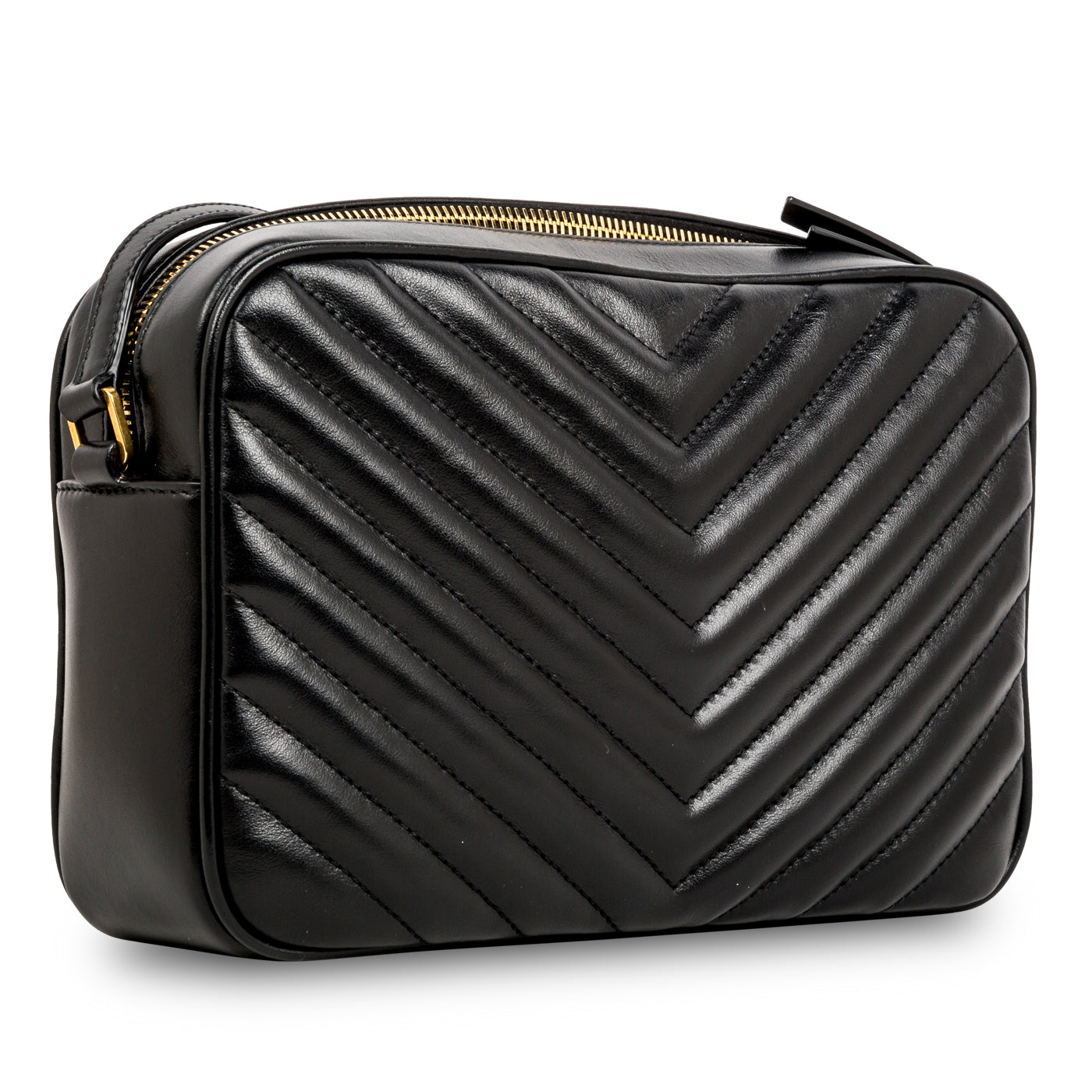 Saint Laurent Lou Crossbody - Black