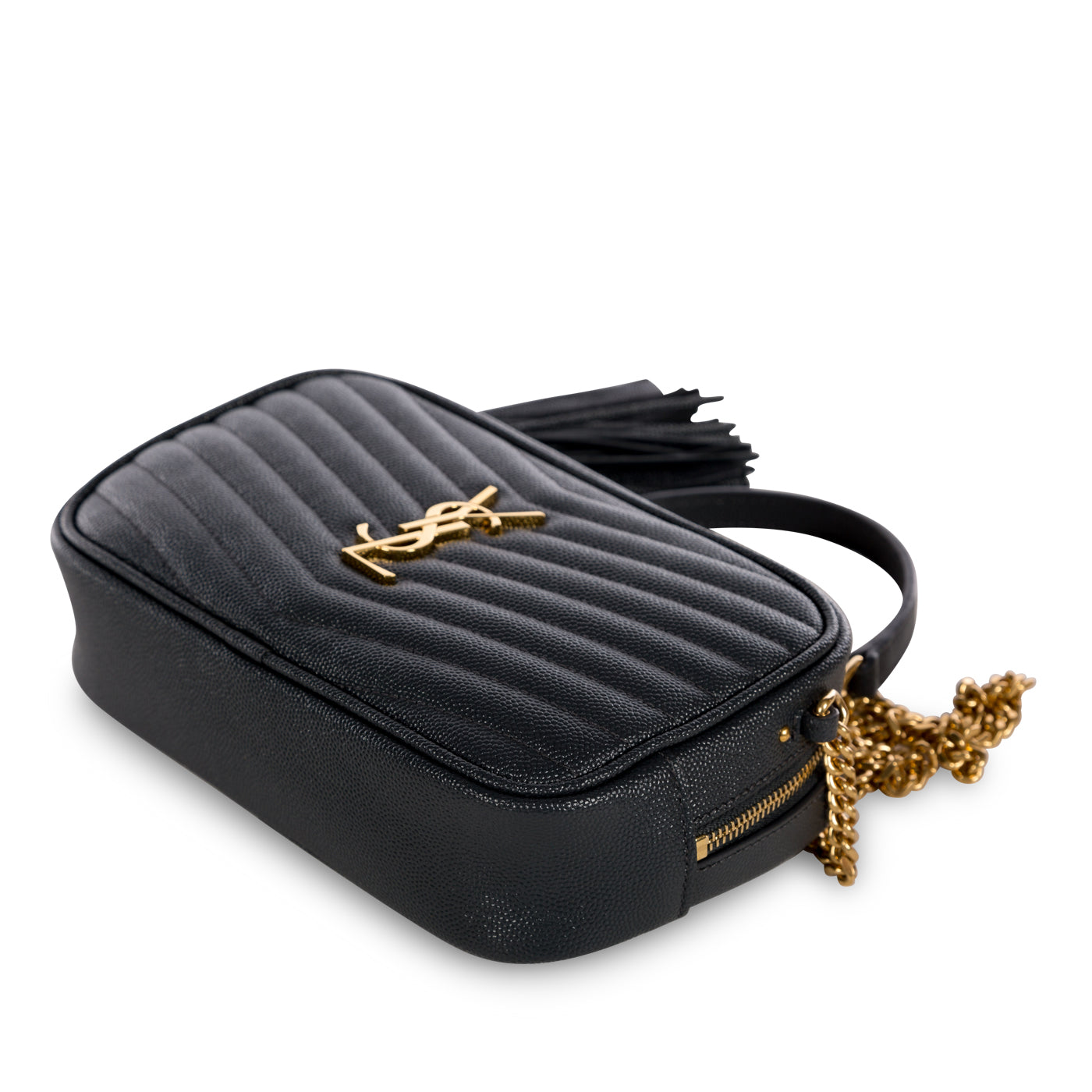 Saint Laurent Lou Mini Leather Crossbody bag