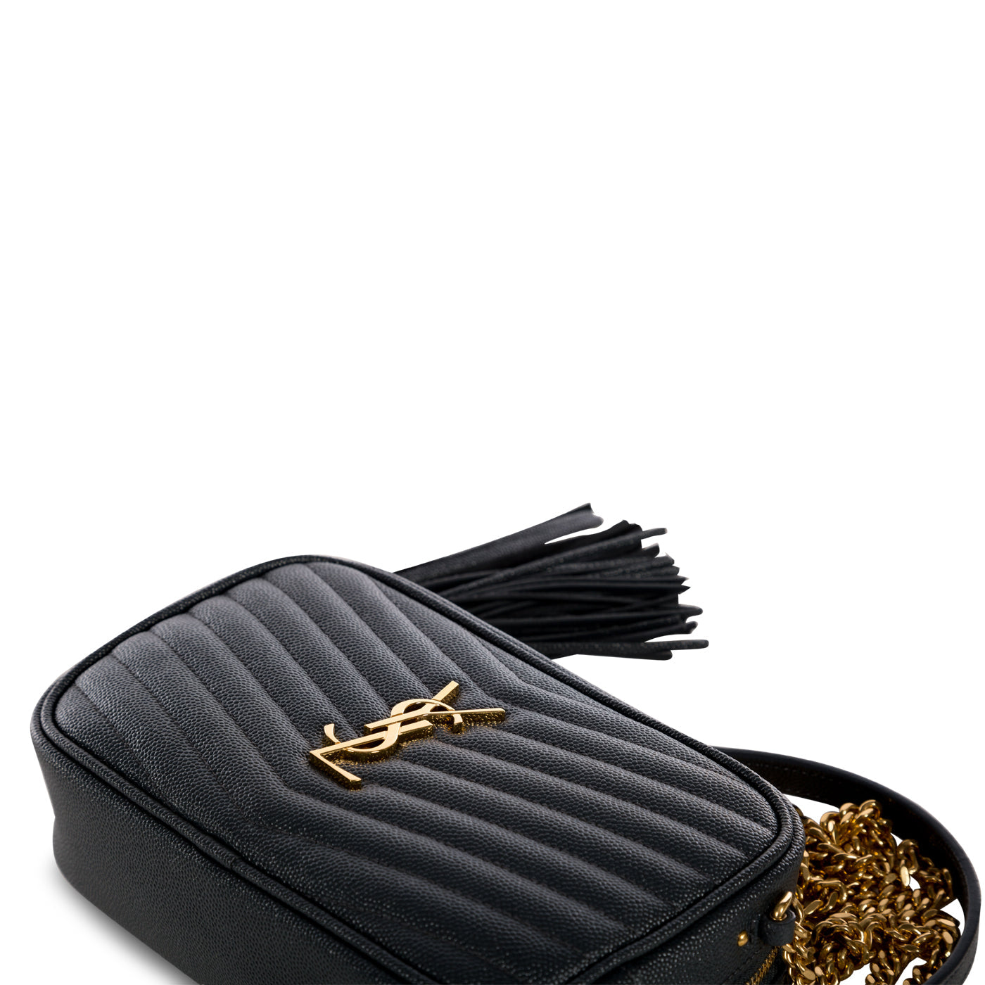 Saint Laurent Lou Mini Leather Crossbody bag