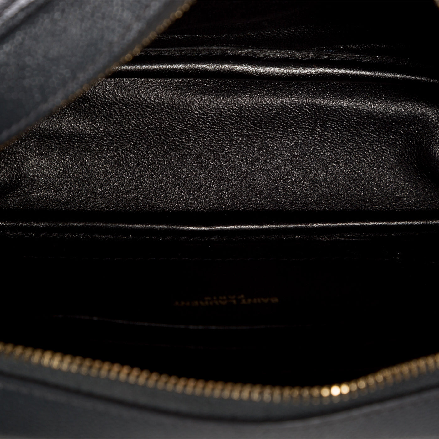 Saint Laurent Lou Mini Leather Crossbody bag