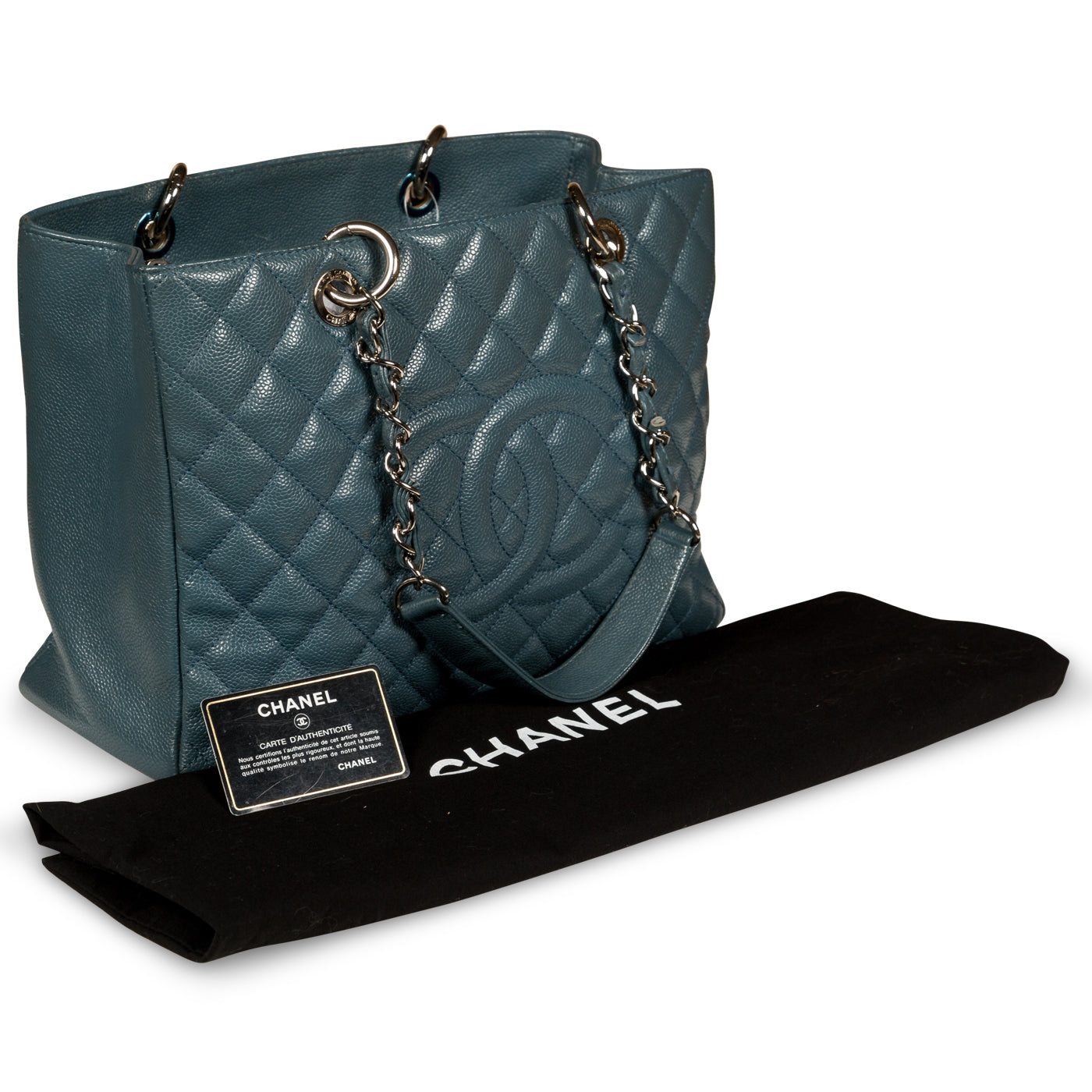 Chanel Grand Shopping Tote - GST - SHW