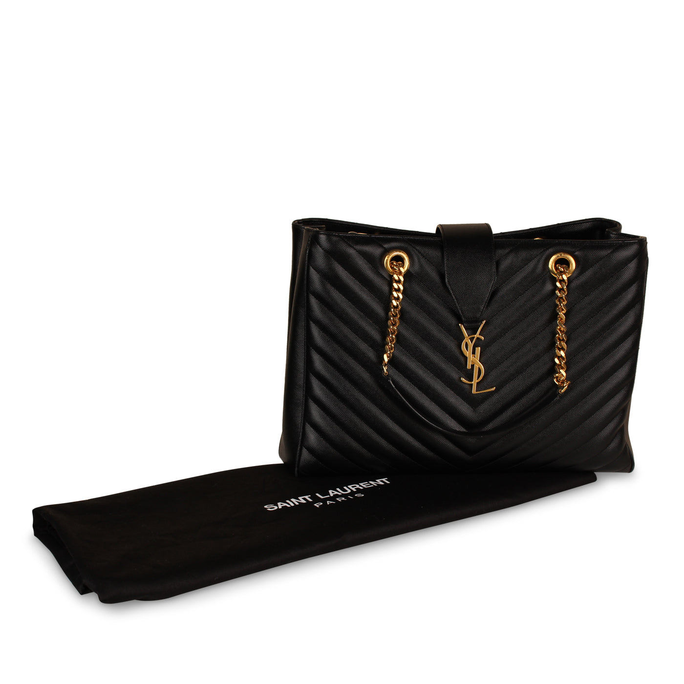 Saint Laurent Cassandre Tote Bag