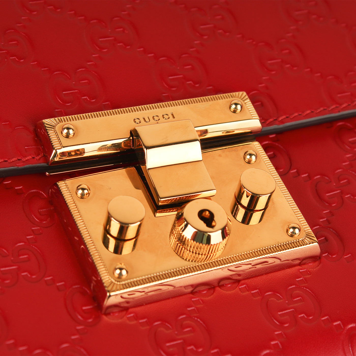 Gucci Signature Padlock Bag