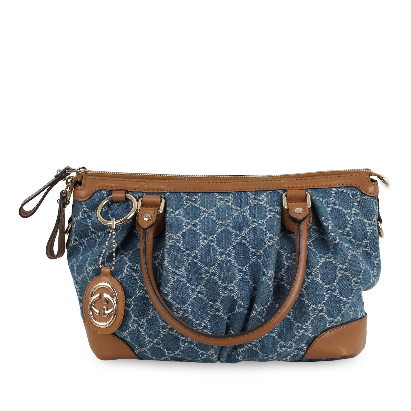 Gucci Denim Shoulder Bag