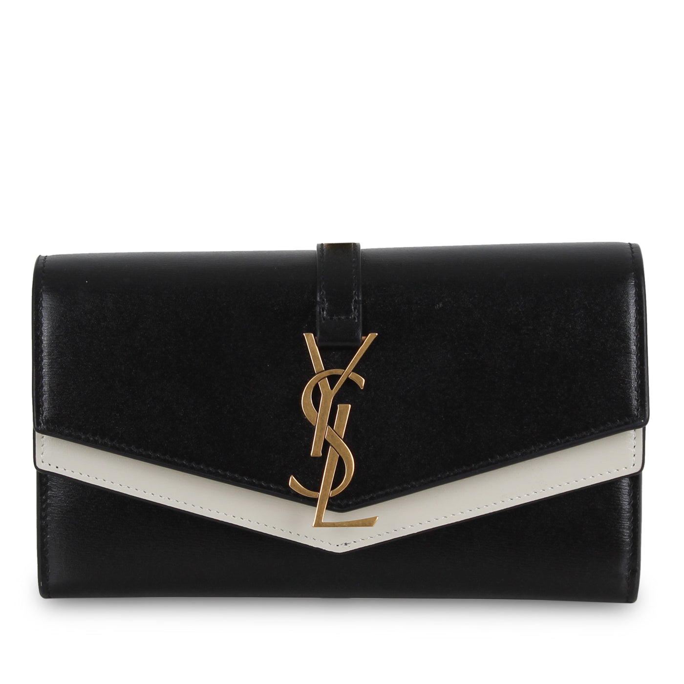 Saint Laurent Bicolour Long Wallet