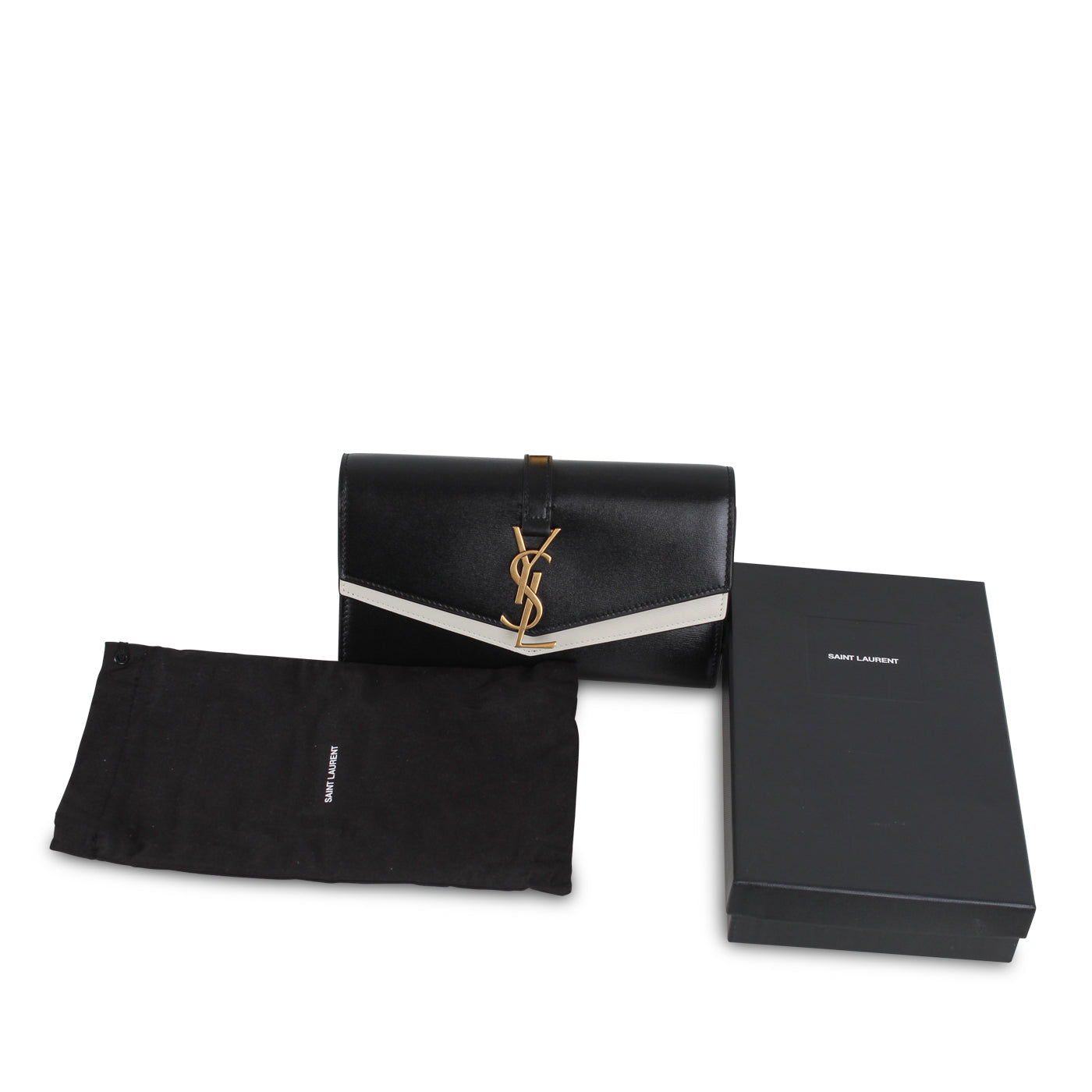 Saint Laurent Bicolour Long Wallet