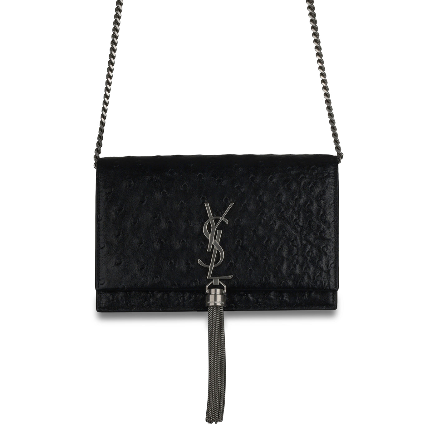 Saint Laurent Kate Tassel Chain Wallet