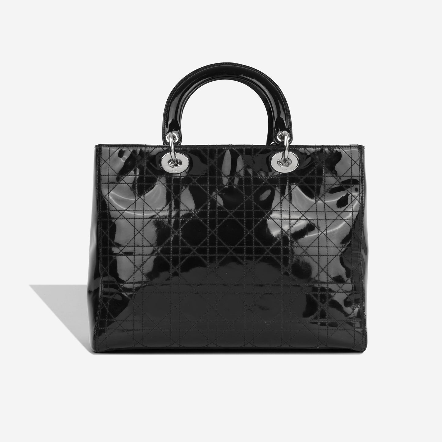 Christian Dior Patent Lady Dior - Large