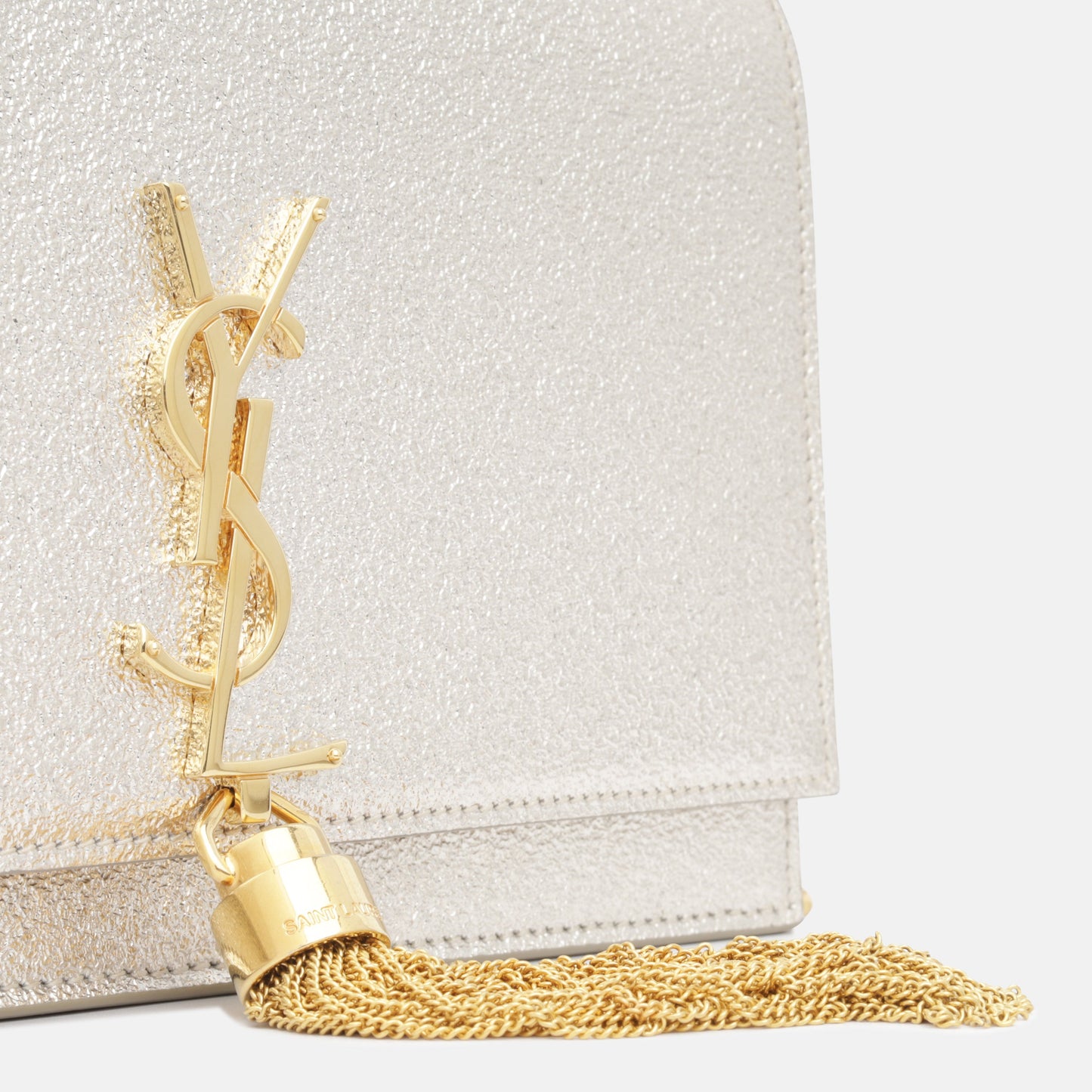 Saint Laurent Kate Tassel Bag - Glitter