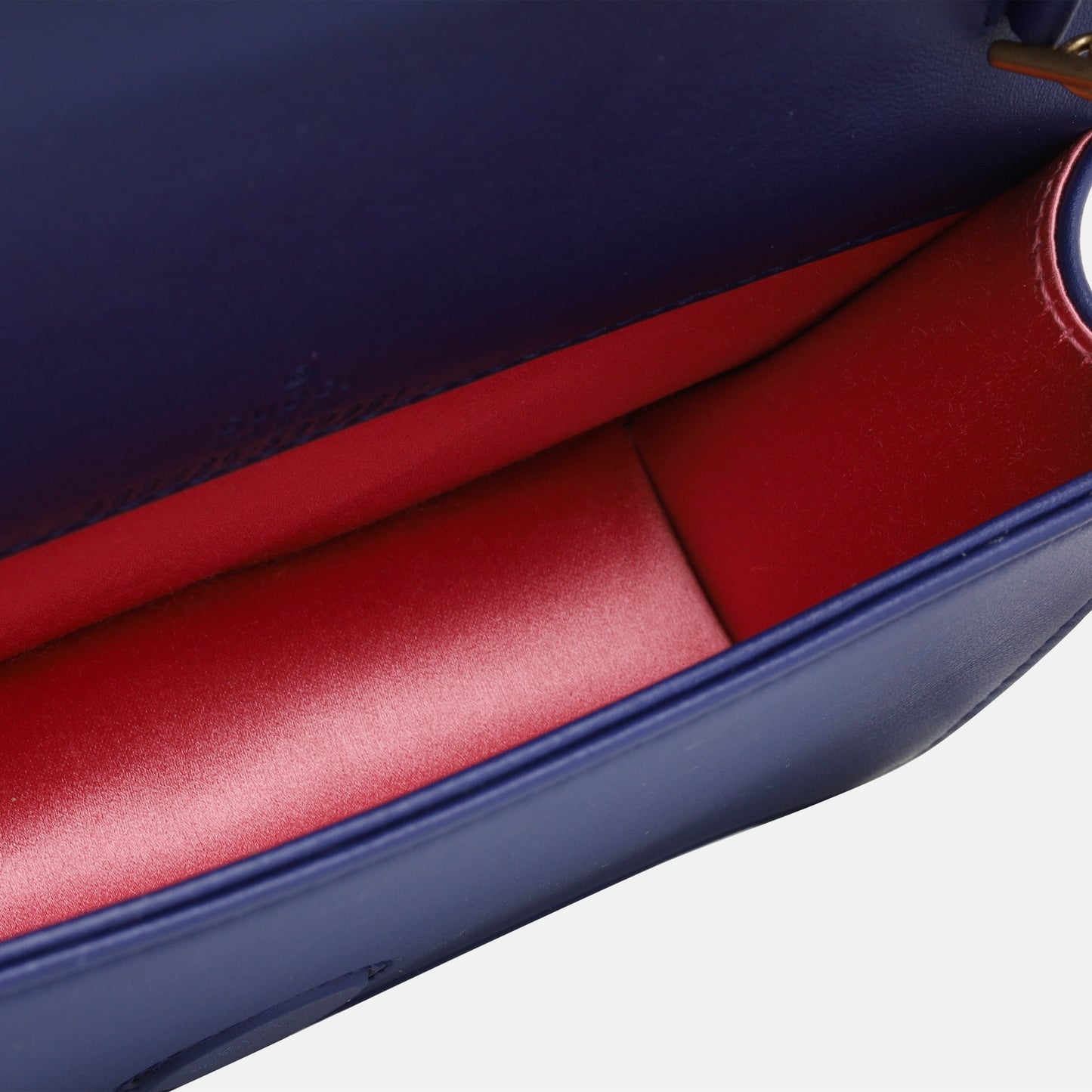 Gucci Mini Velvet Chevron Flap