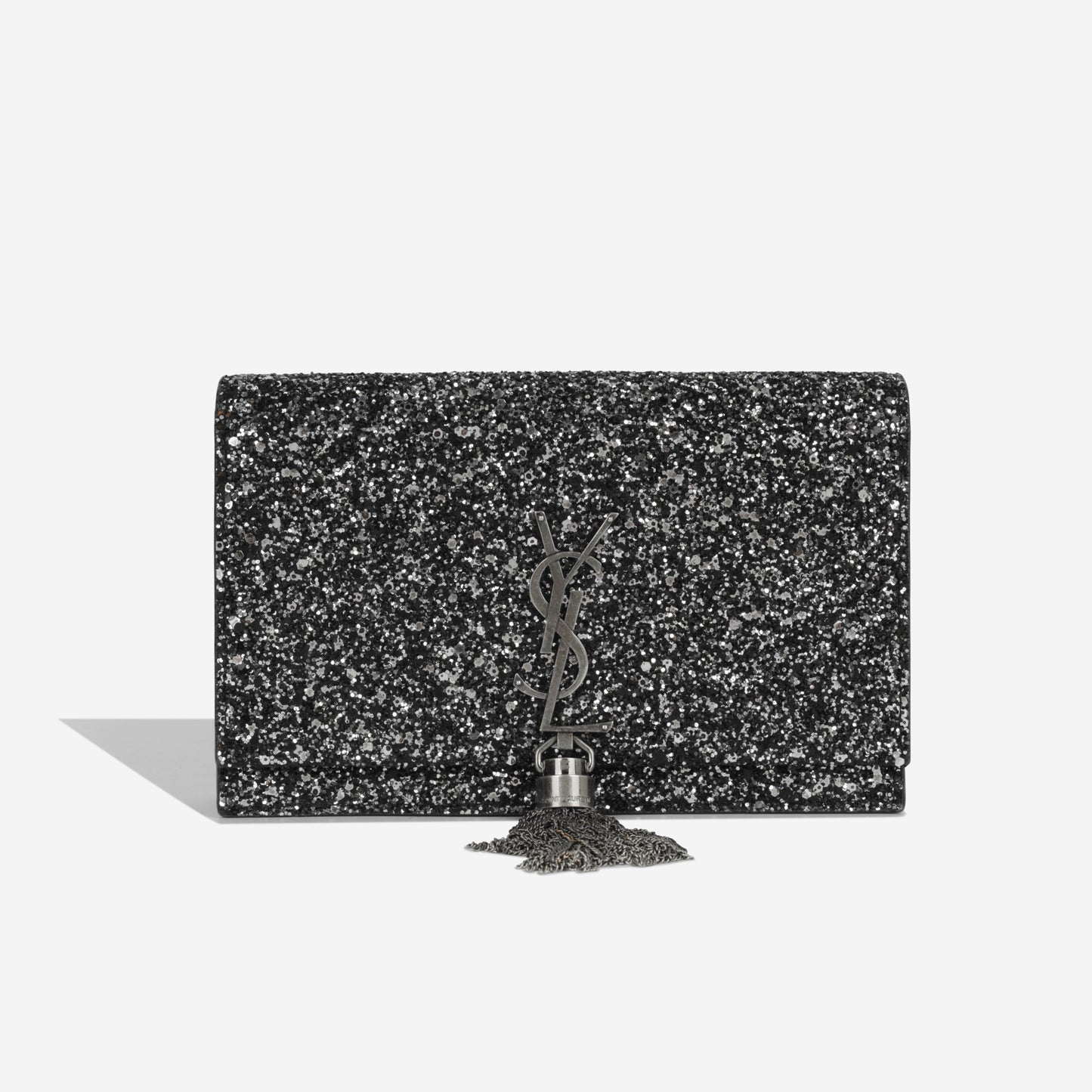 Saint Laurent Kate Chain Wallet With Tassel
