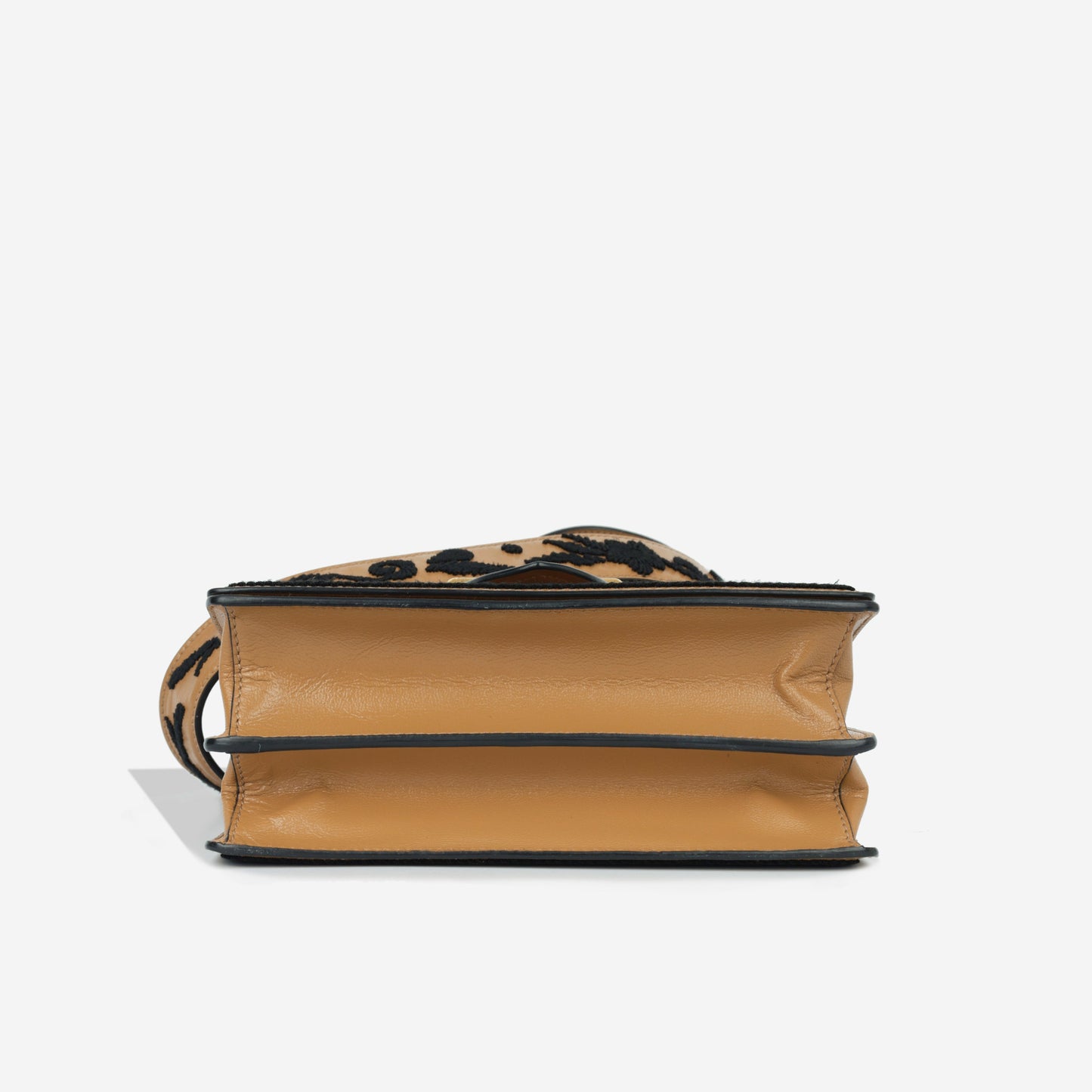 Prada Cahier Embroidered Shoulder Bag