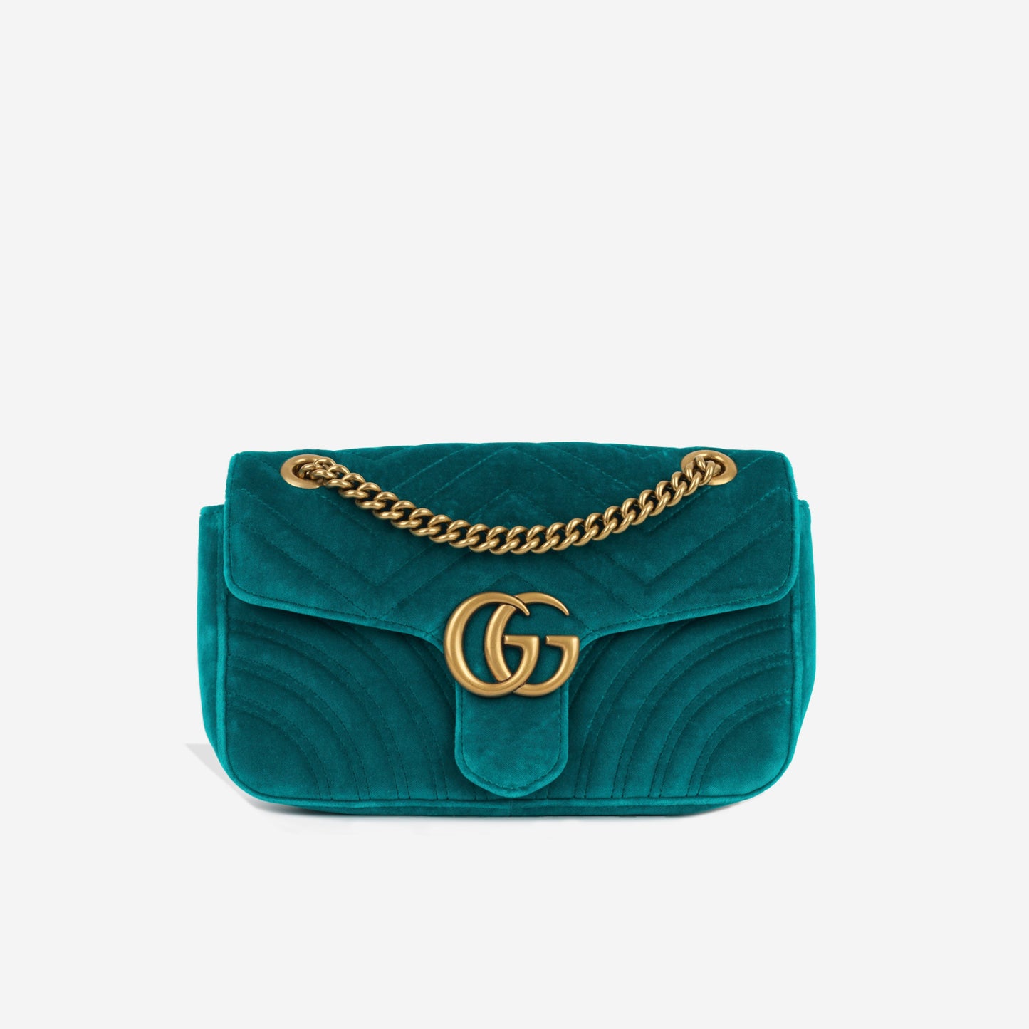 Gucci Small Marmont Bag - Velvet