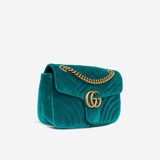 Gucci Small Marmont Bag - Velvet