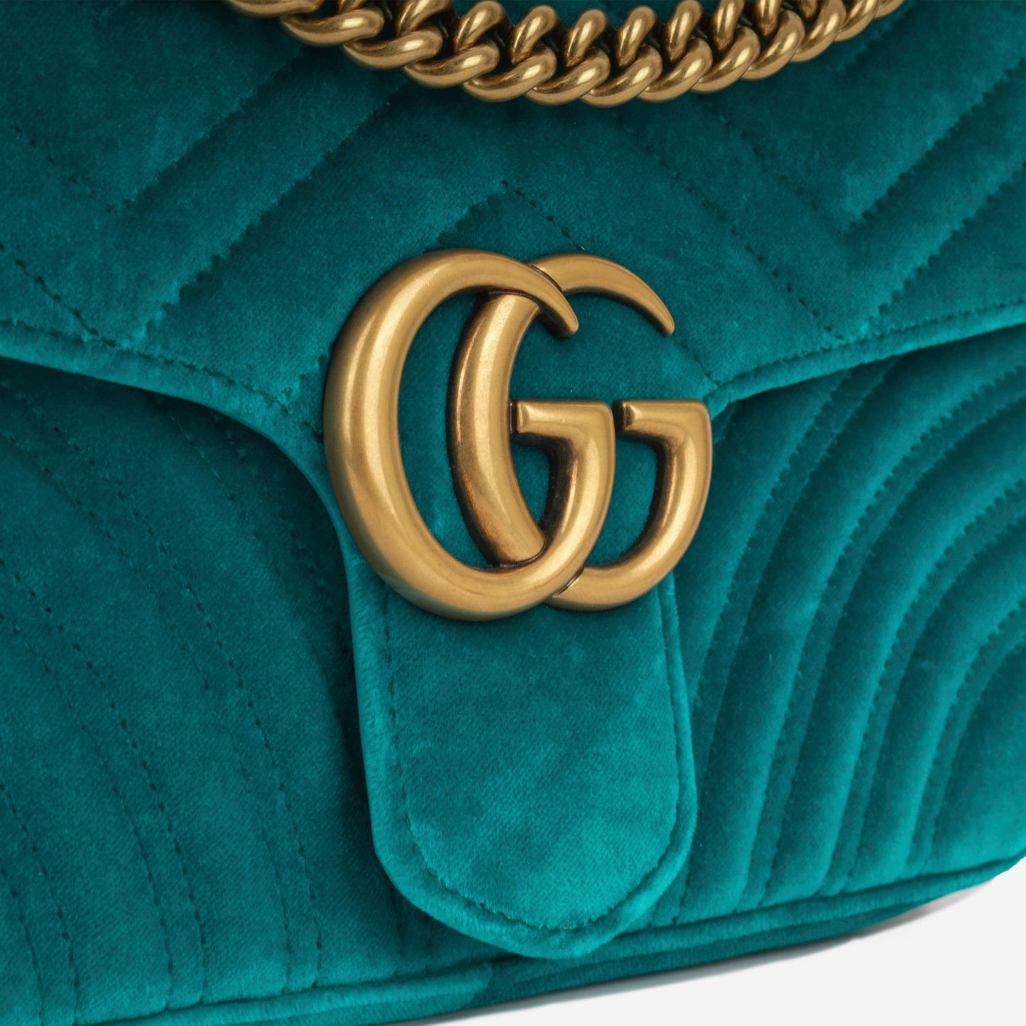 Gucci Small Marmont Bag - Velvet