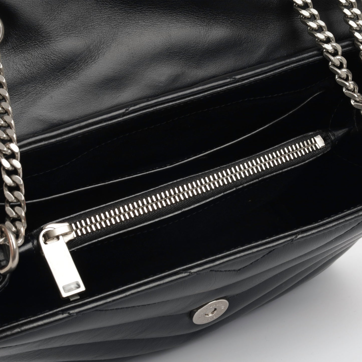 Saint Laurent Small Lou Lou - Black