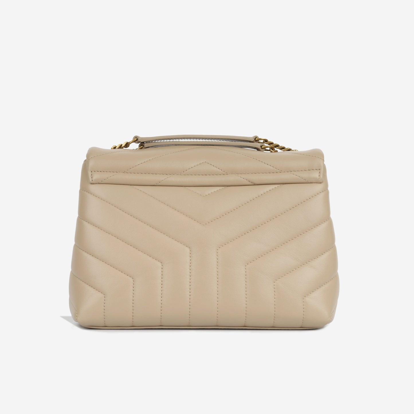 Saint Laurent Small Loulou - Beige