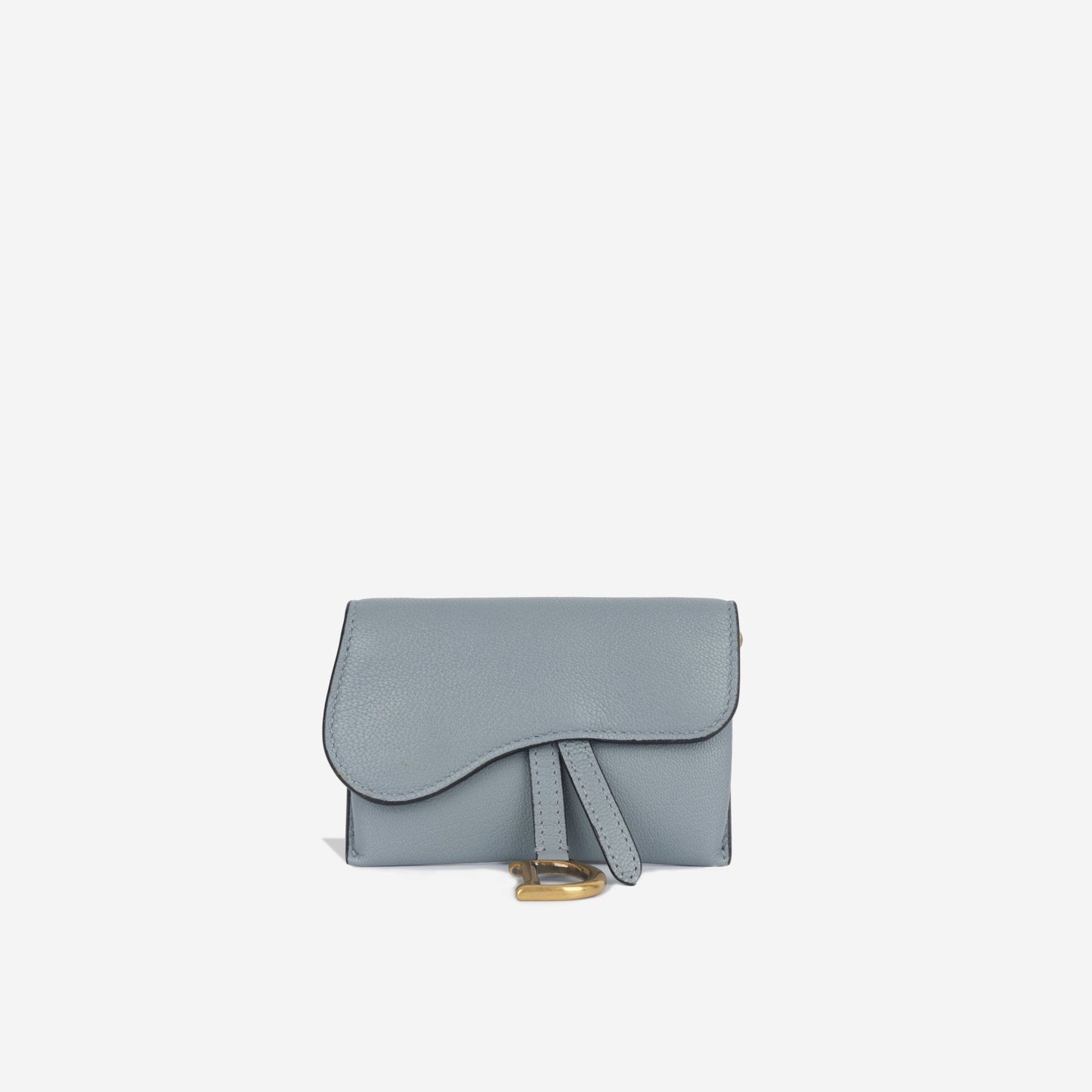 Christian Dior Nano Saddle Pouch with Chain
