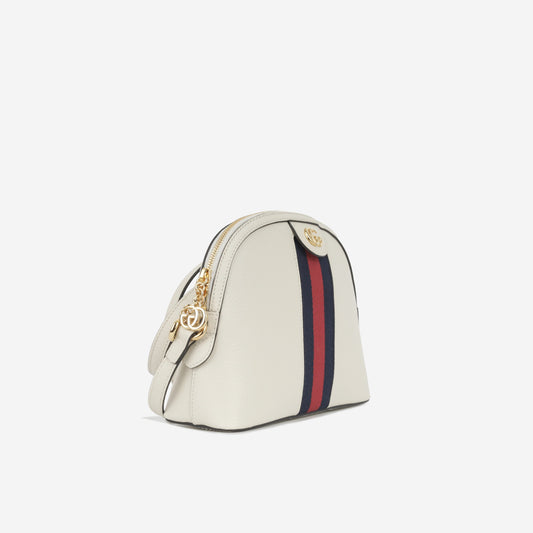 Gucci Ophidia - White Dome Shoulder Bag