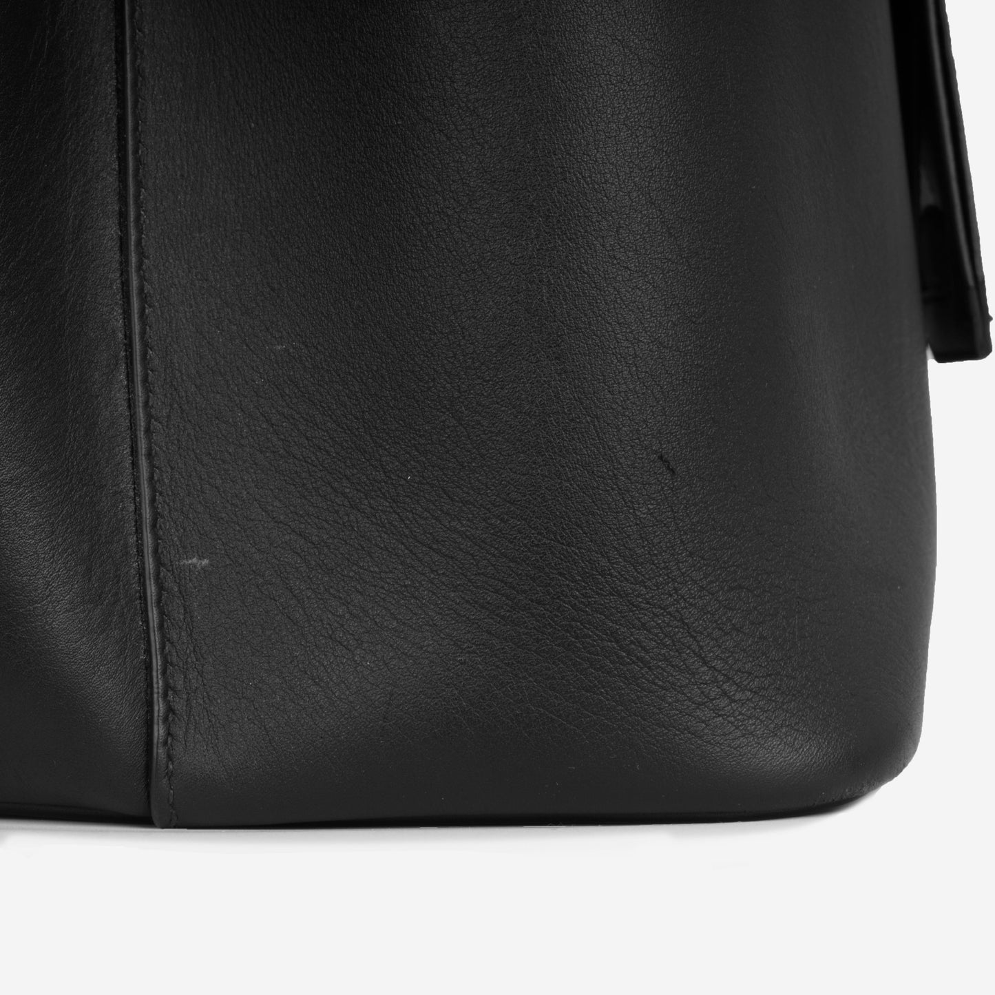 Prada Large Double Tote - Black Matte Calfskin