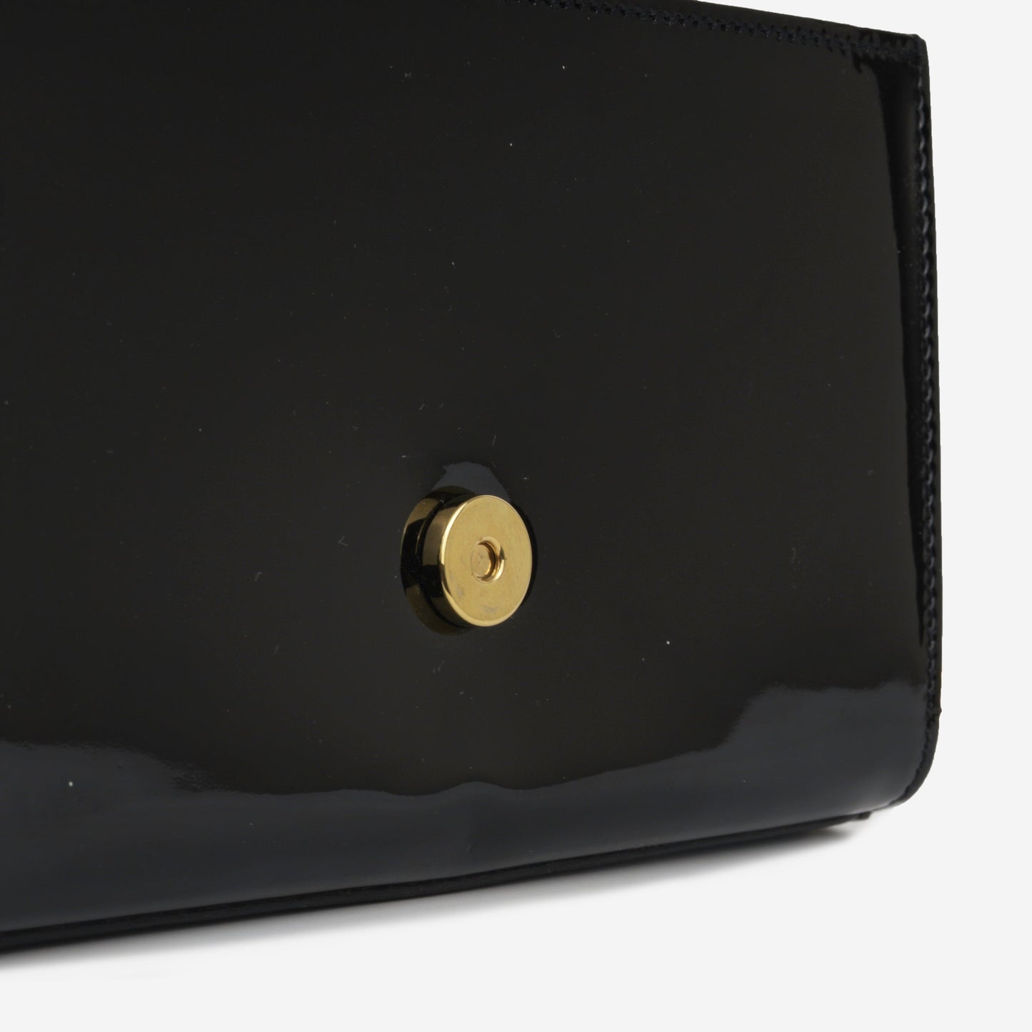 Saint Laurent Mini Kate Tassel - Black Patent