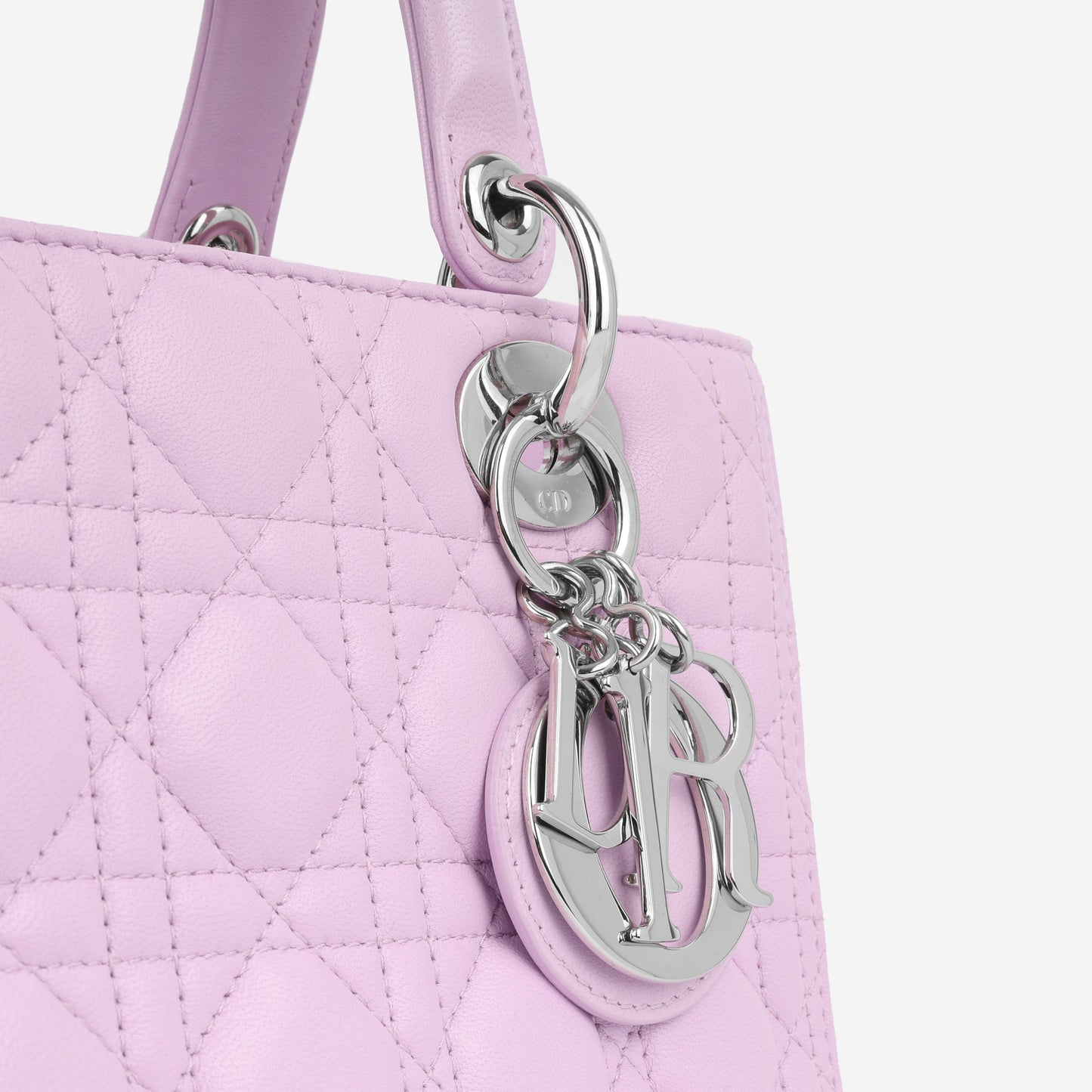 Christian Dior Medium Lady Dior - Lilac